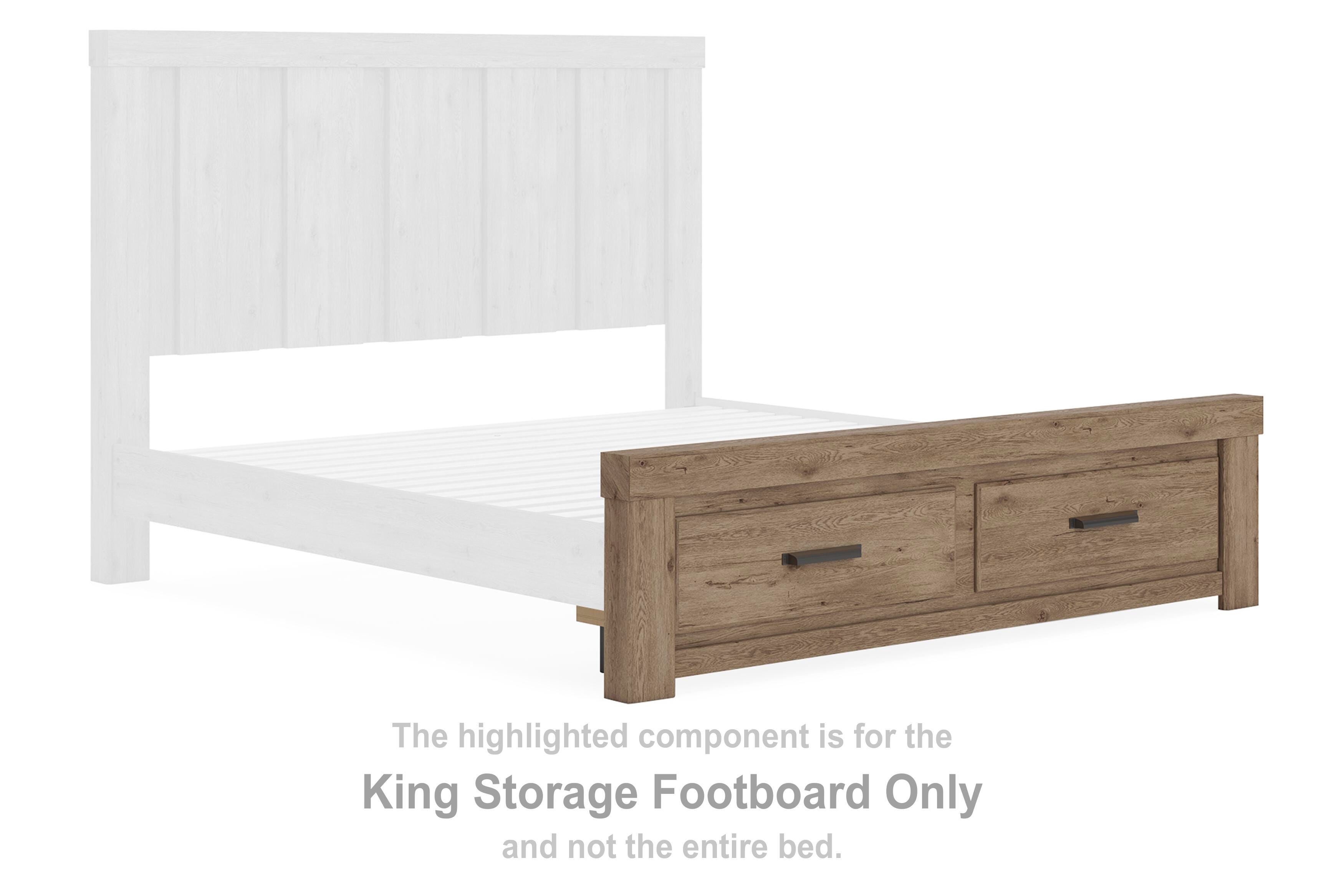 Oliandon King Storage Footboard