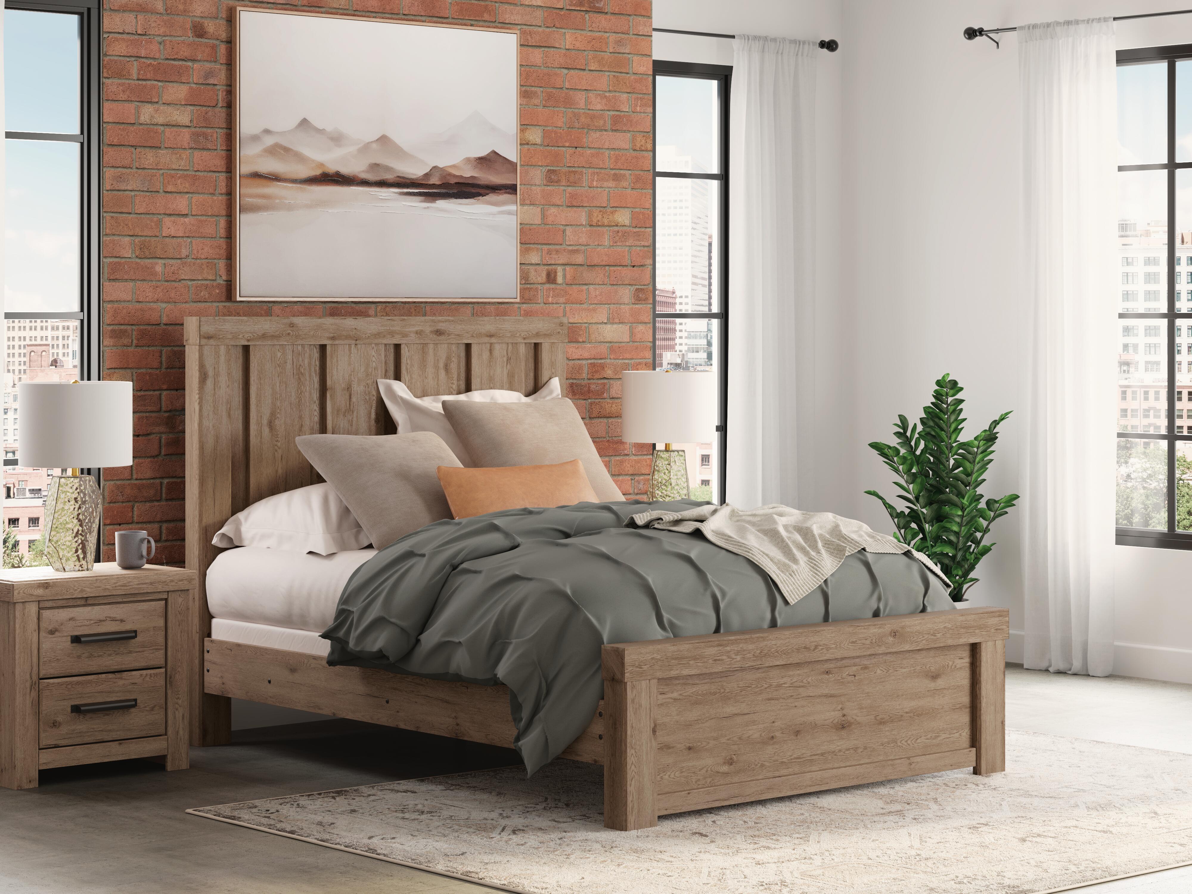 Garistyn Queen Panel Bed - image 1