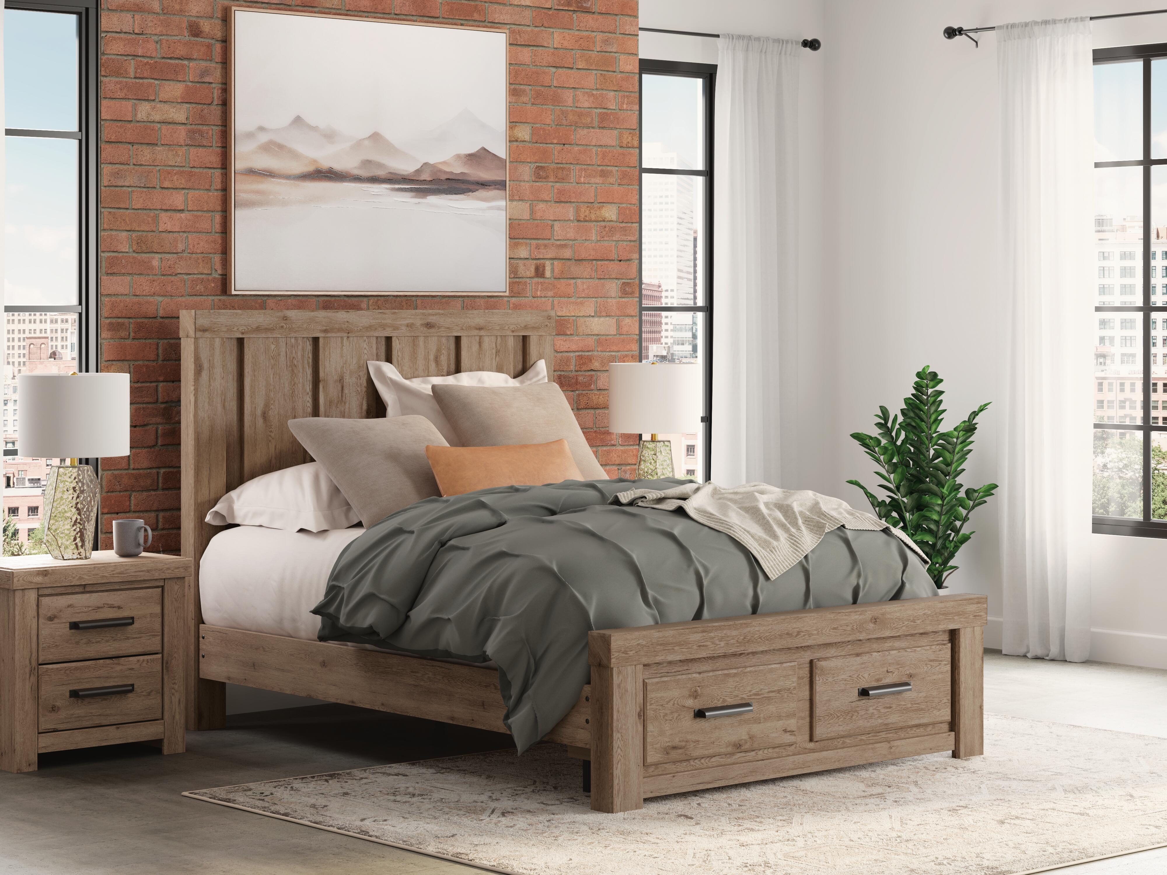 Garistyn Queen Panel Storage Bed - image 1