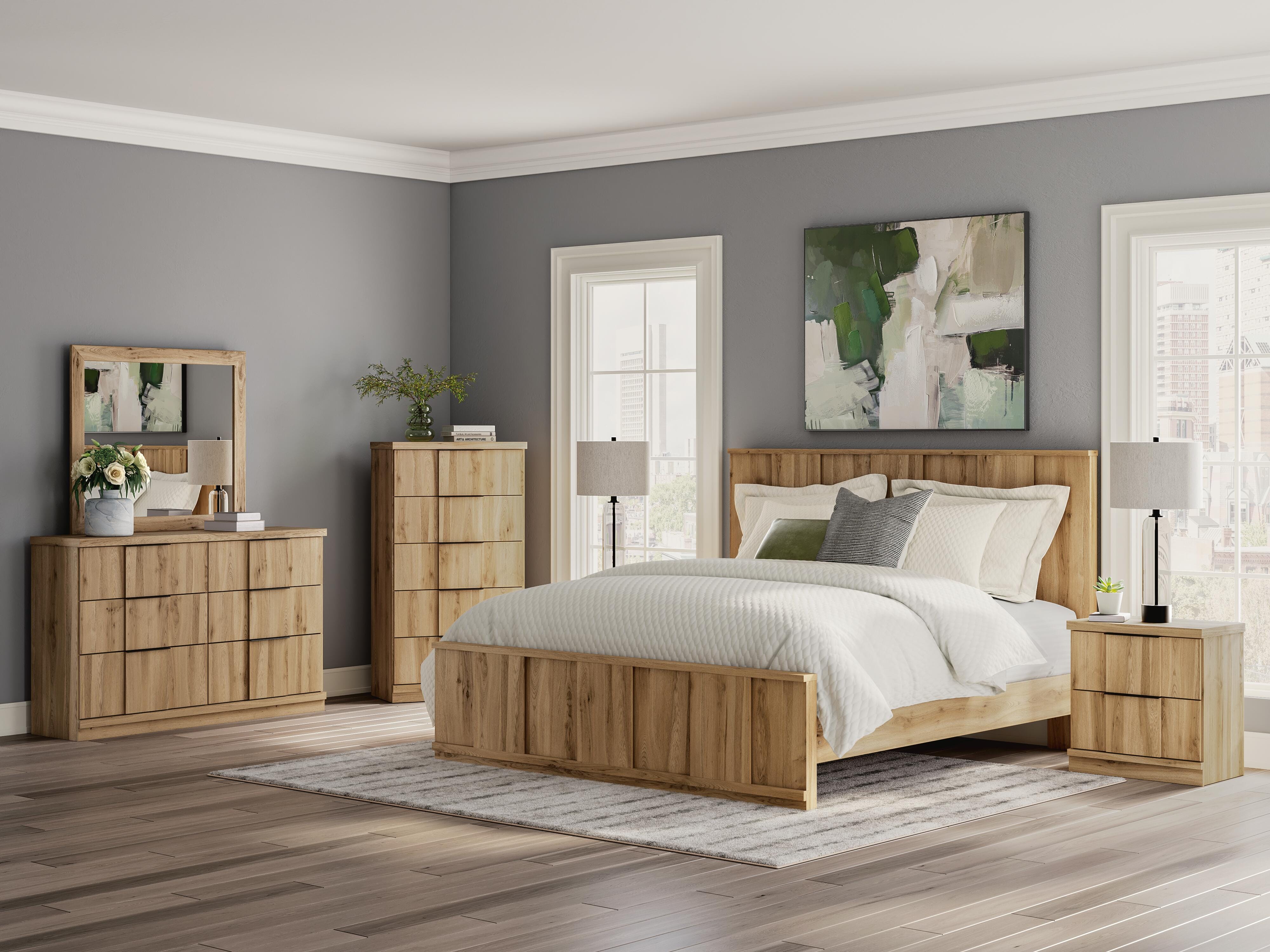 Rowden King Panel Platform Bed - image 10