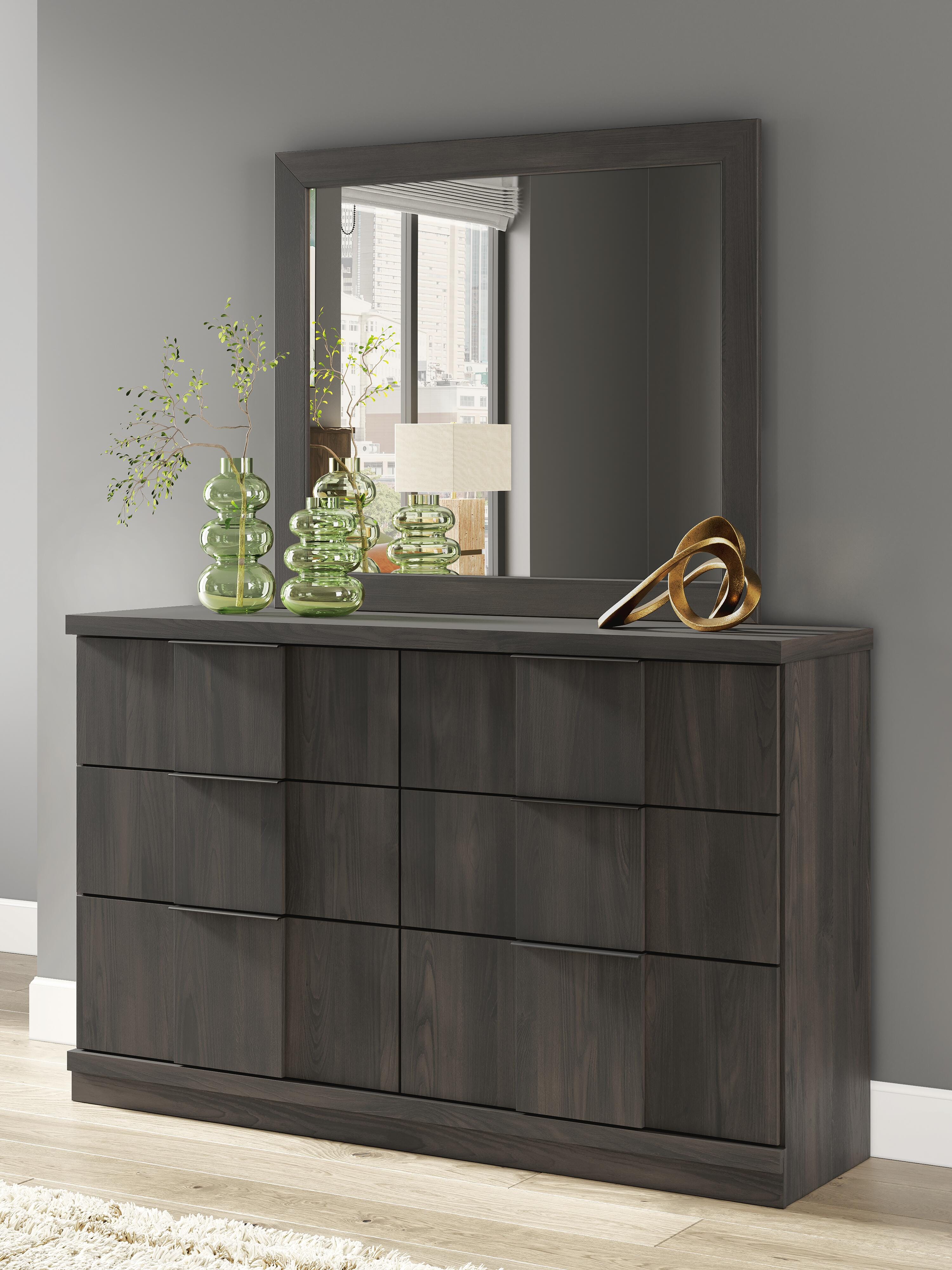 Jadiston Dresser and Mirror - image 1