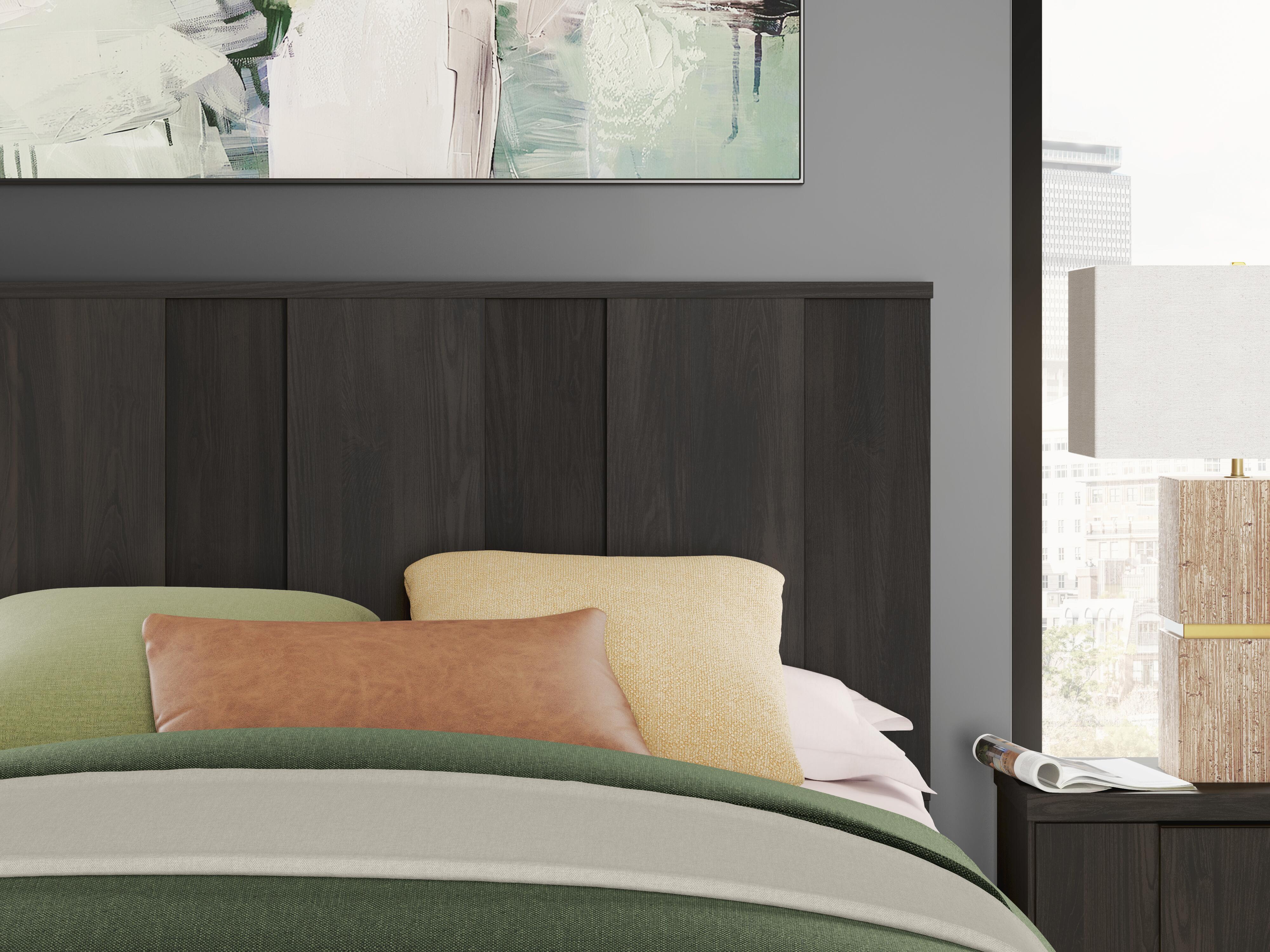 Cama Queen con paneles Jadiston - image 9