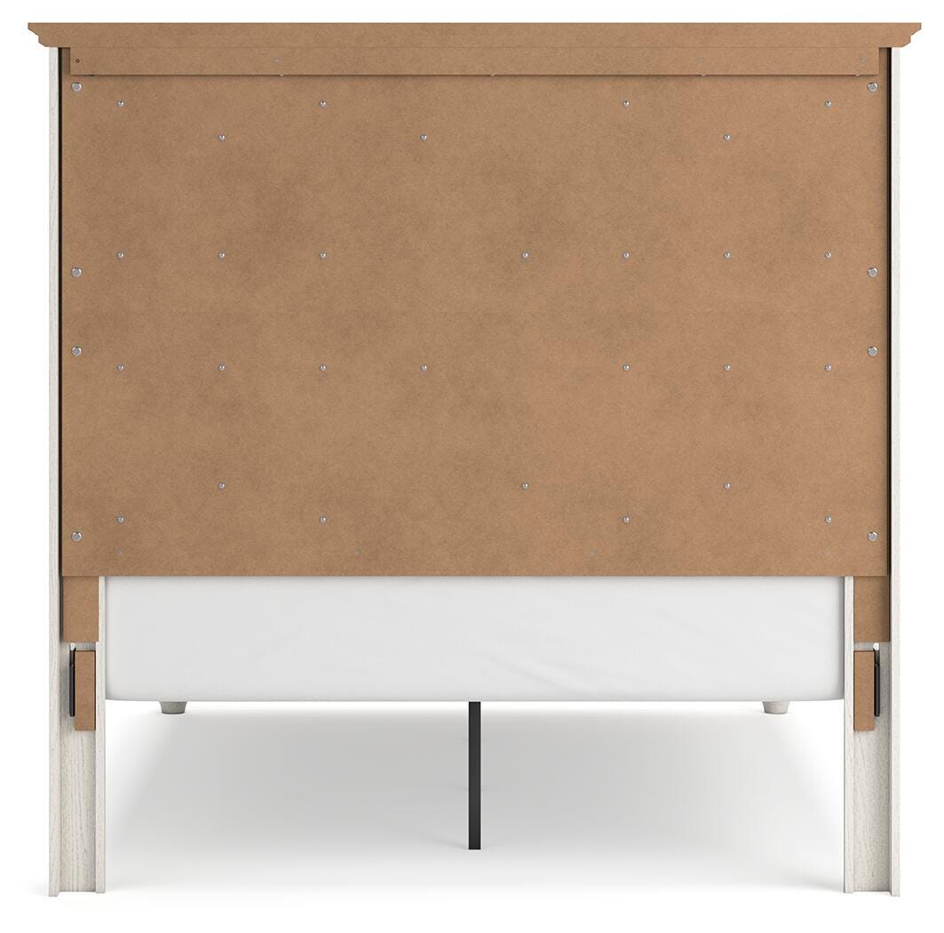 Grantoni Queen Panel Bed, White, large