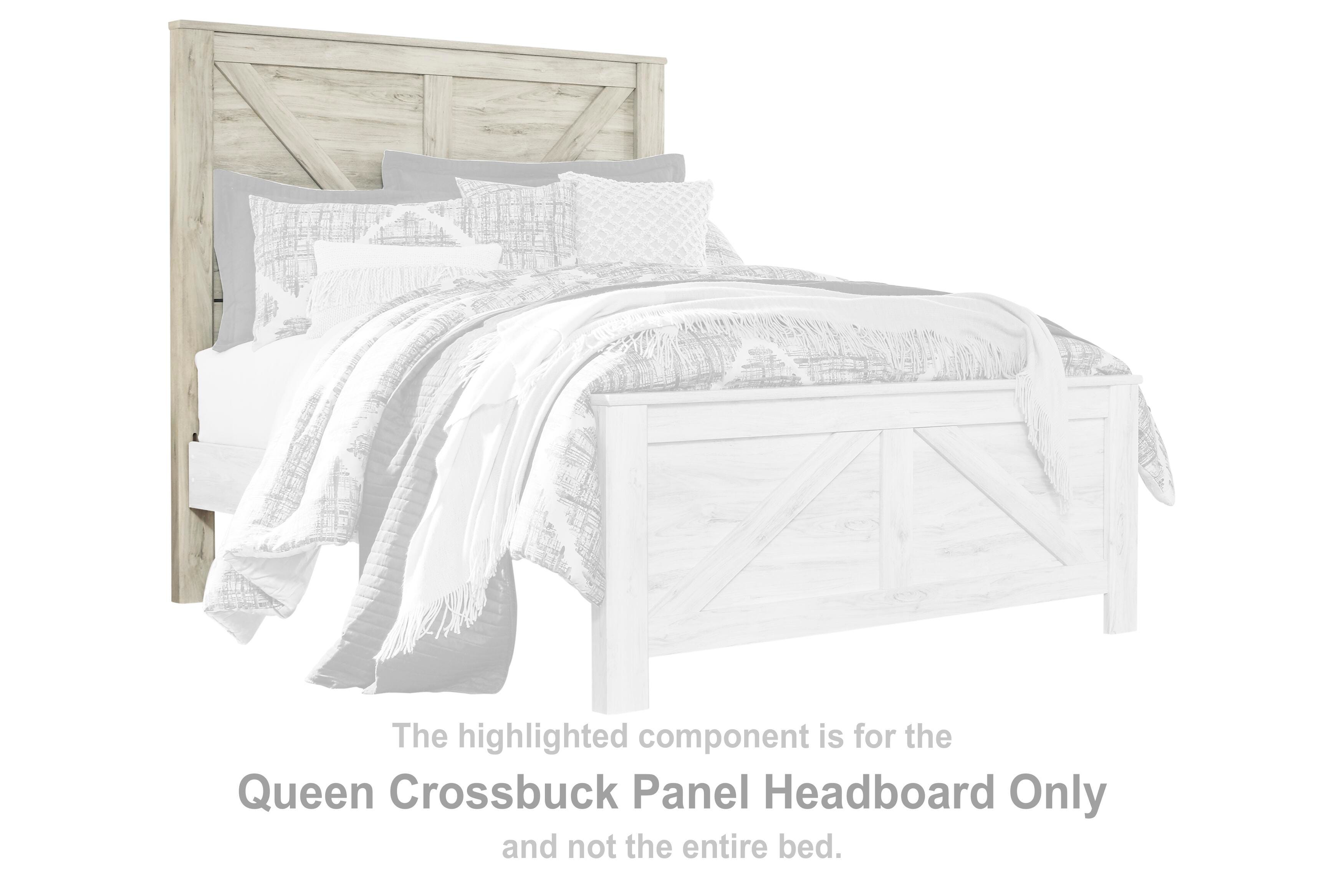 Bellaby Queen Crossbuck Panel Headboard, , large