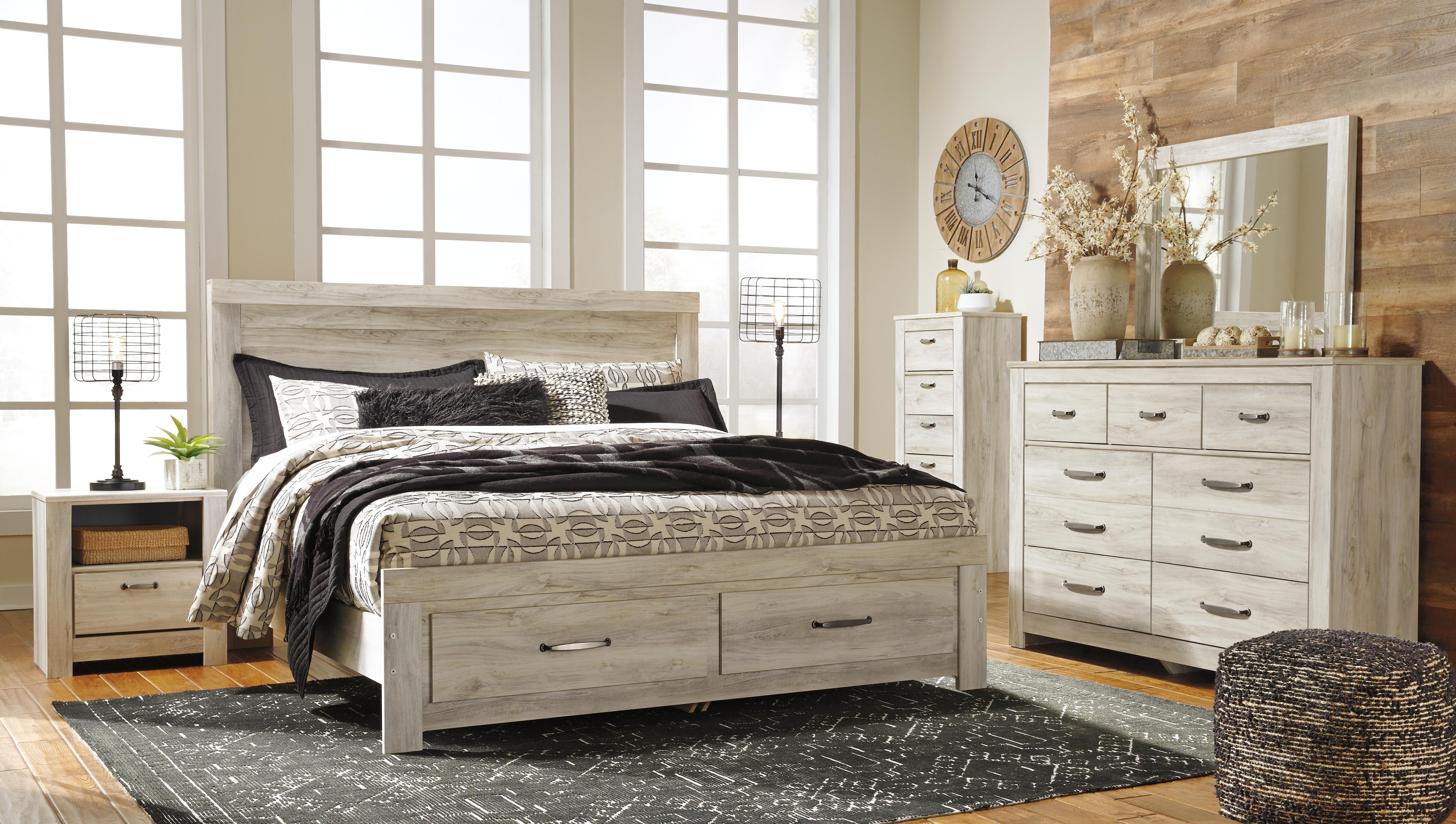Bellaby King Platform Bed with 2 Storage Drawers - image 5