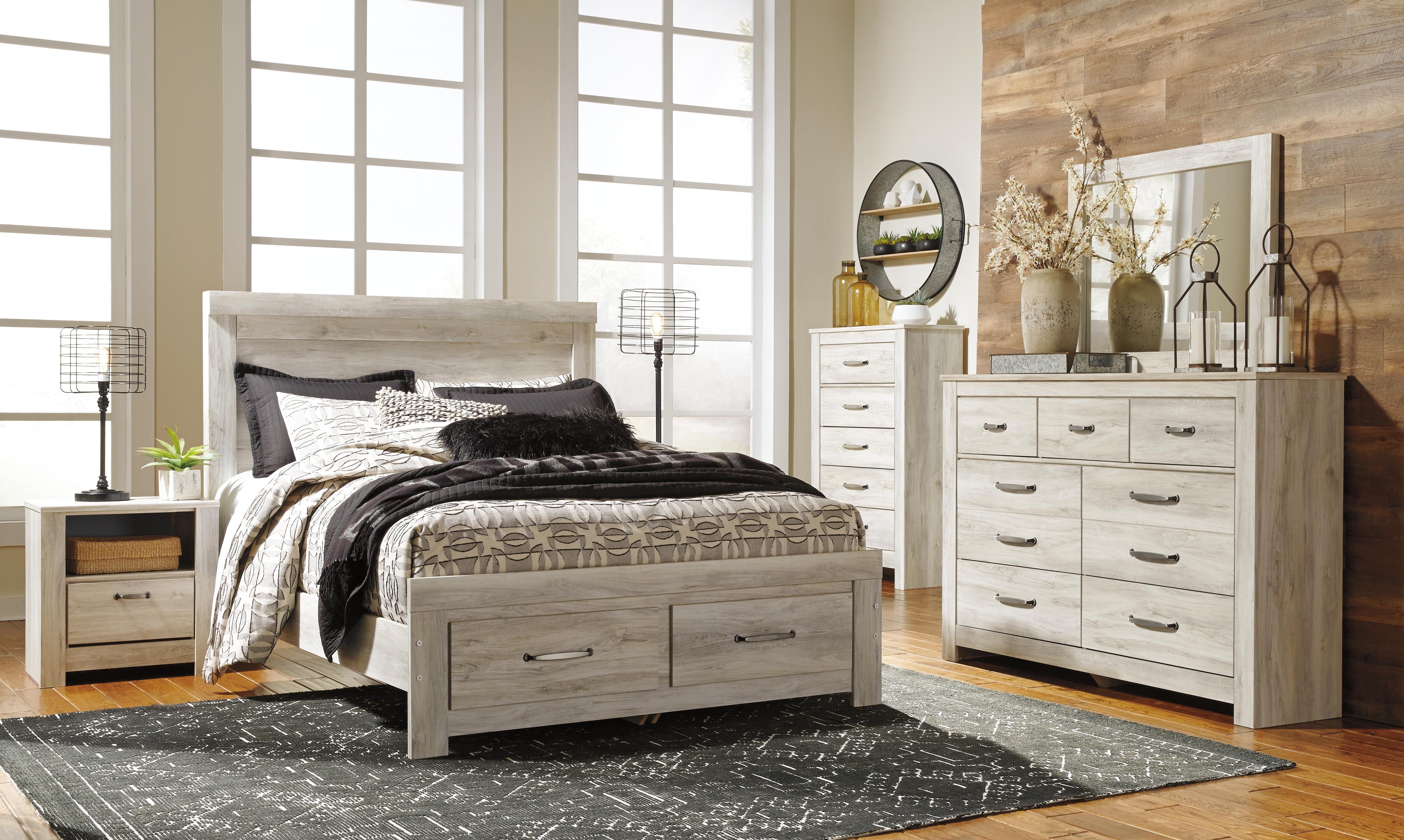 Bellaby Queen Platform Bed with 2 Storage Drawers - image 3