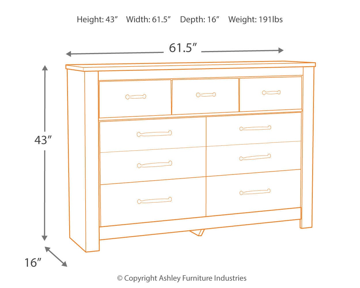 Bellaby Dimensions