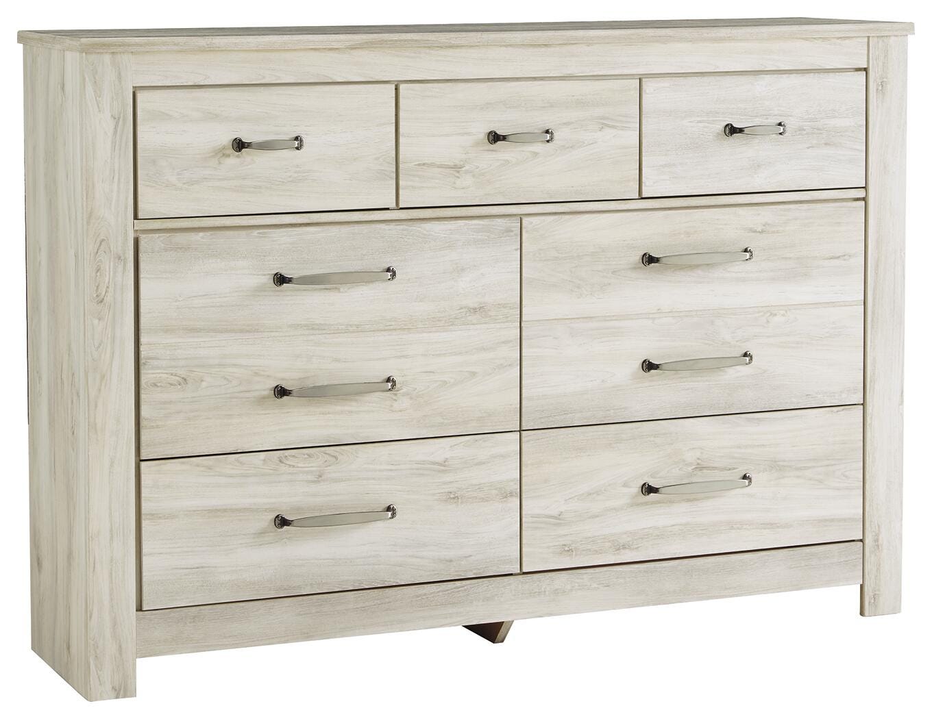 Bellaby King Crossbuck Panel Bed with Dresser, , large