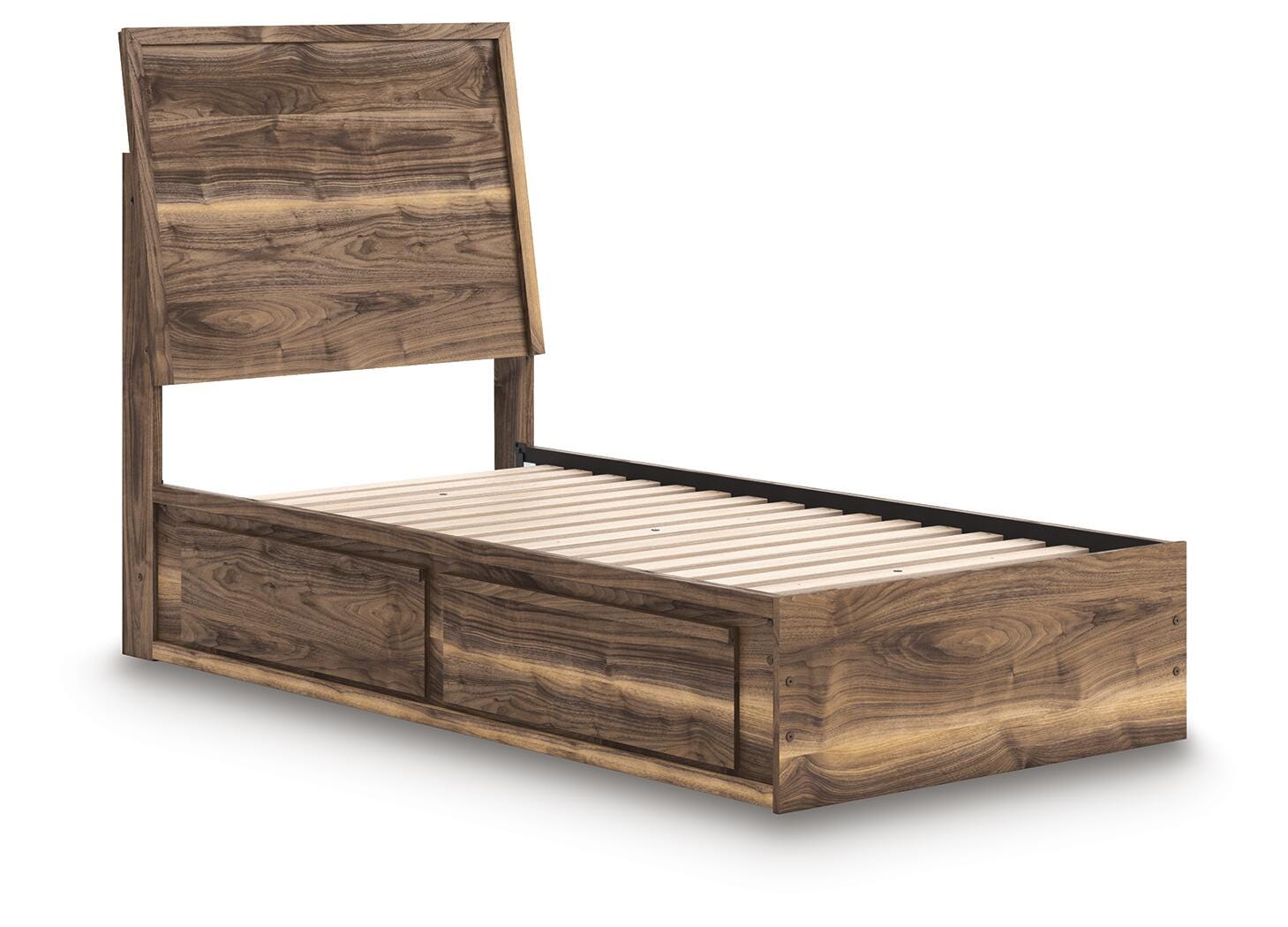 Cama doble con paneles y almacenamiento Zadilyn - image 9