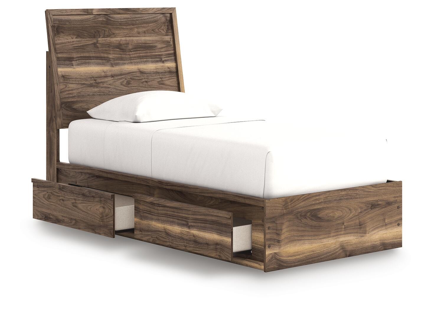 Cama doble con paneles y almacenamiento Zadilyn - image 4