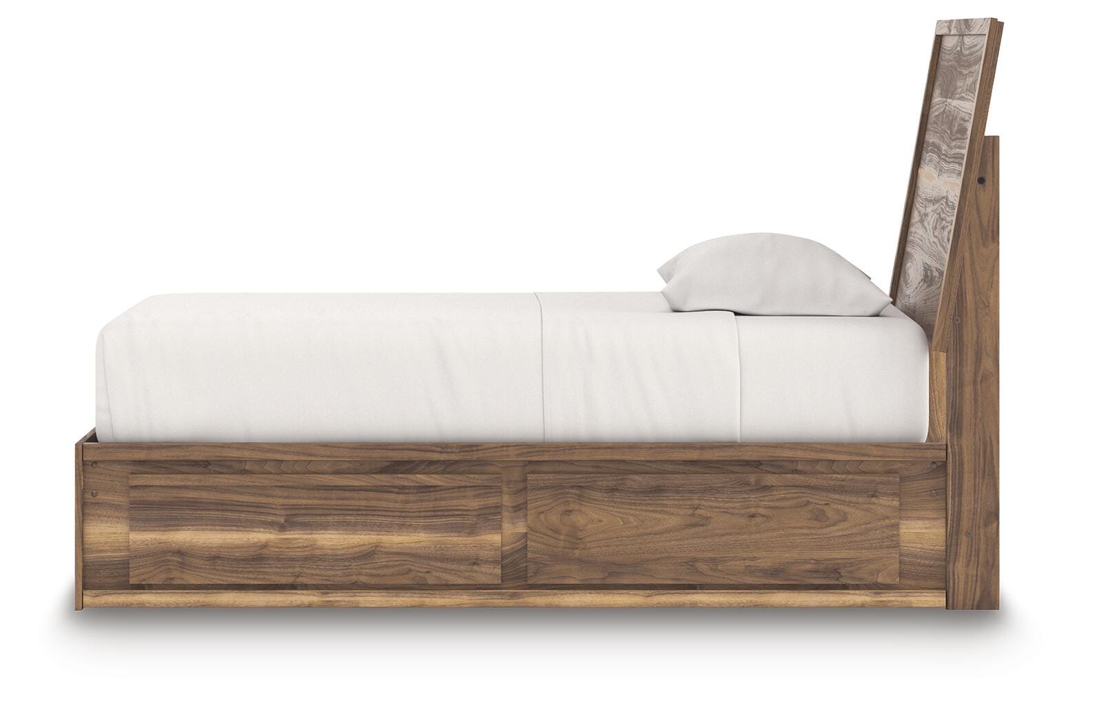 Cama doble con paneles y almacenamiento Zadilyn - image 7