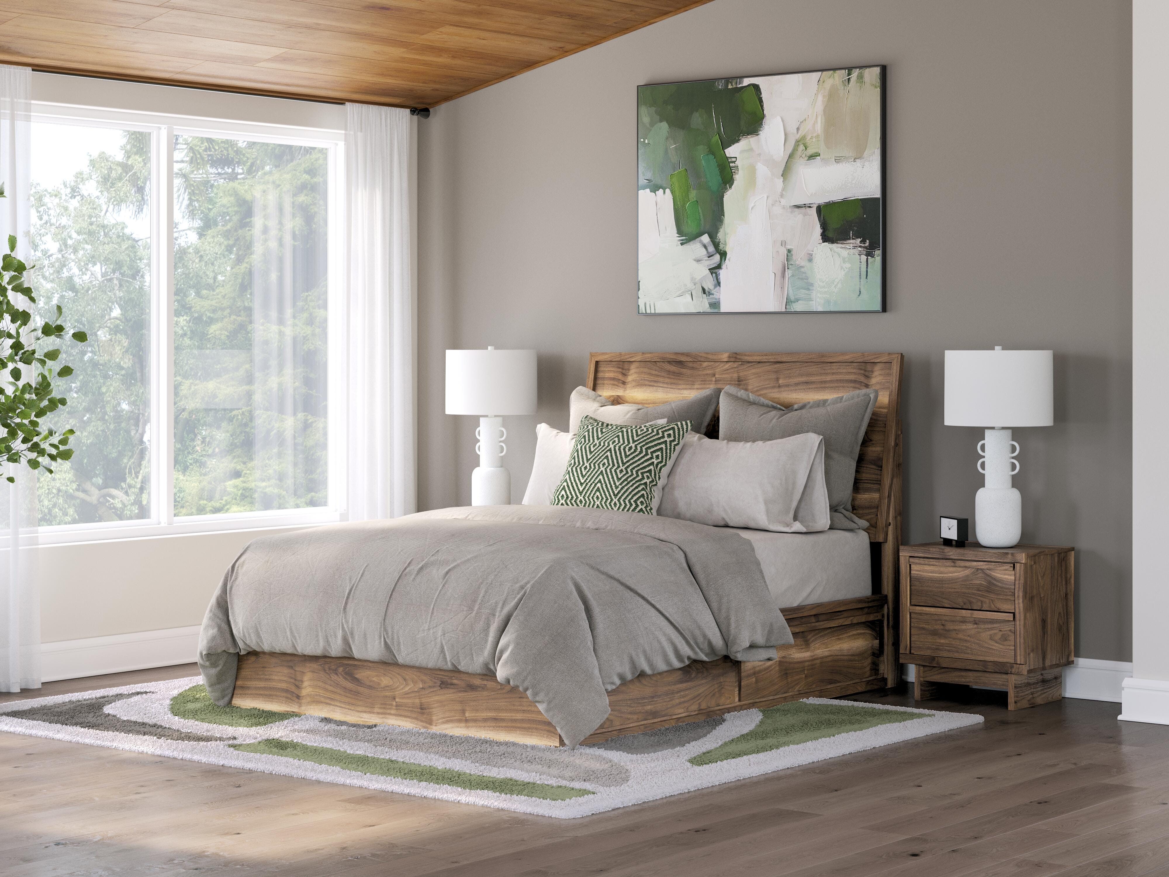 Zadilyn Queen Panel Bed with Storage - image 1