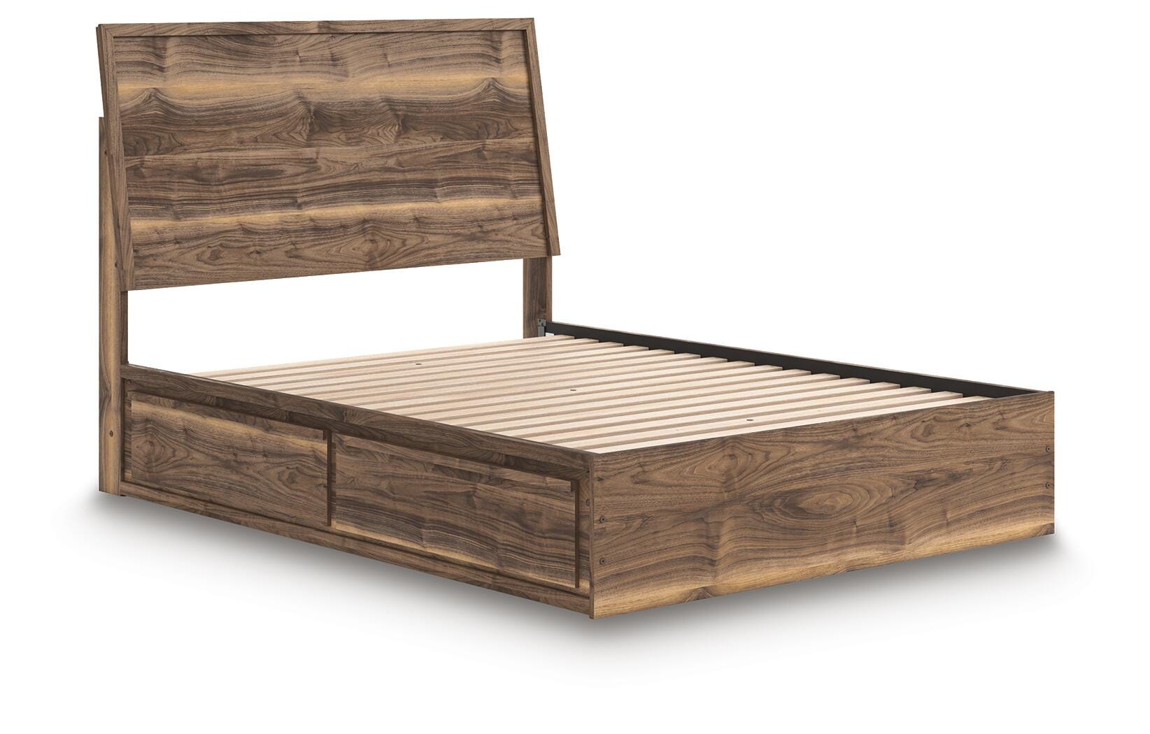 Cama de panel Zadilyn Queen con almacenamiento - image 9