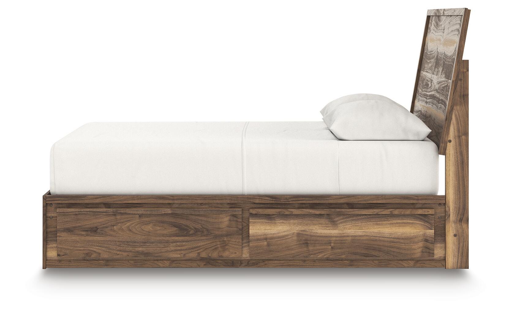 Cama de panel Zadilyn Queen con almacenamiento - image 7