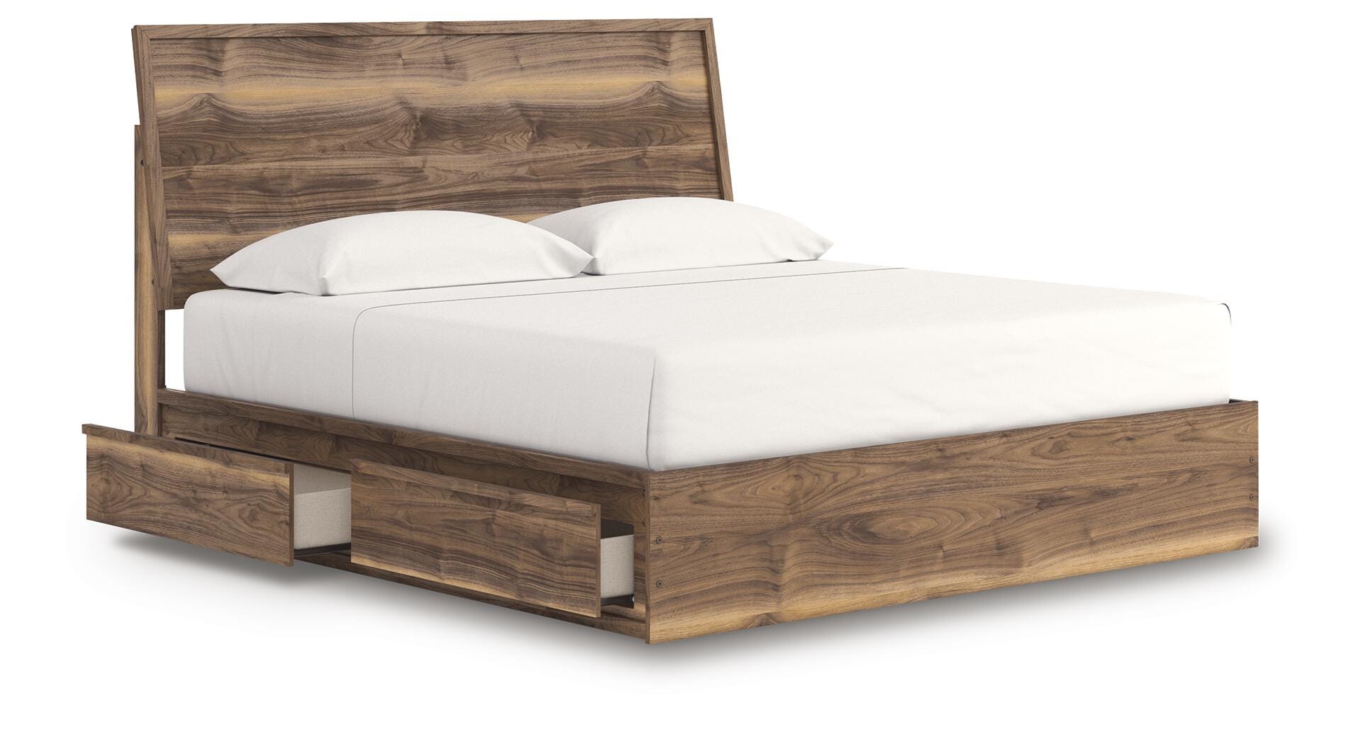 Cama con paneles y almacenaje Zadilyn King - image 4