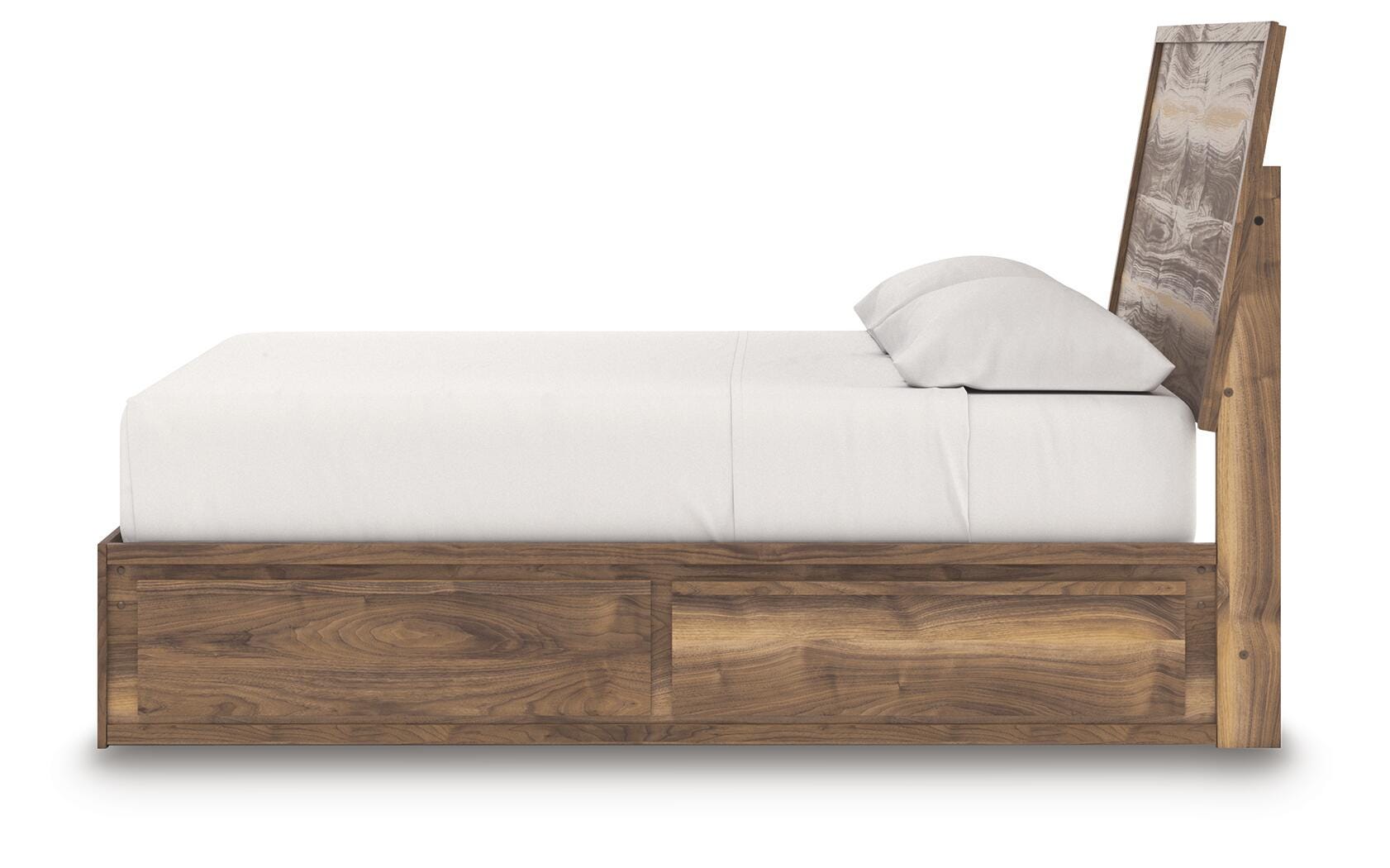 Cama con paneles y almacenaje Zadilyn King - image 8
