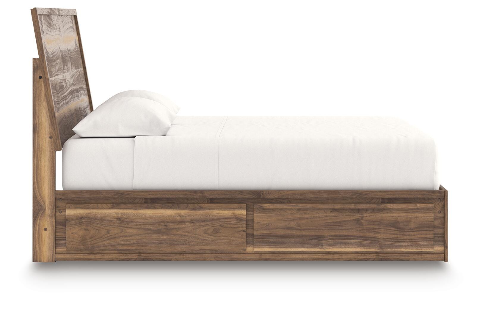 Cama con paneles y almacenaje Zadilyn King - image 6