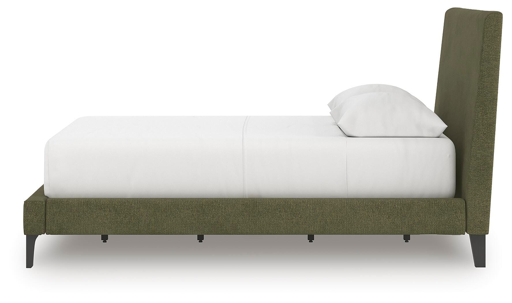 Zadilyn Full Upholstered Bed with Roll Slats - image 6