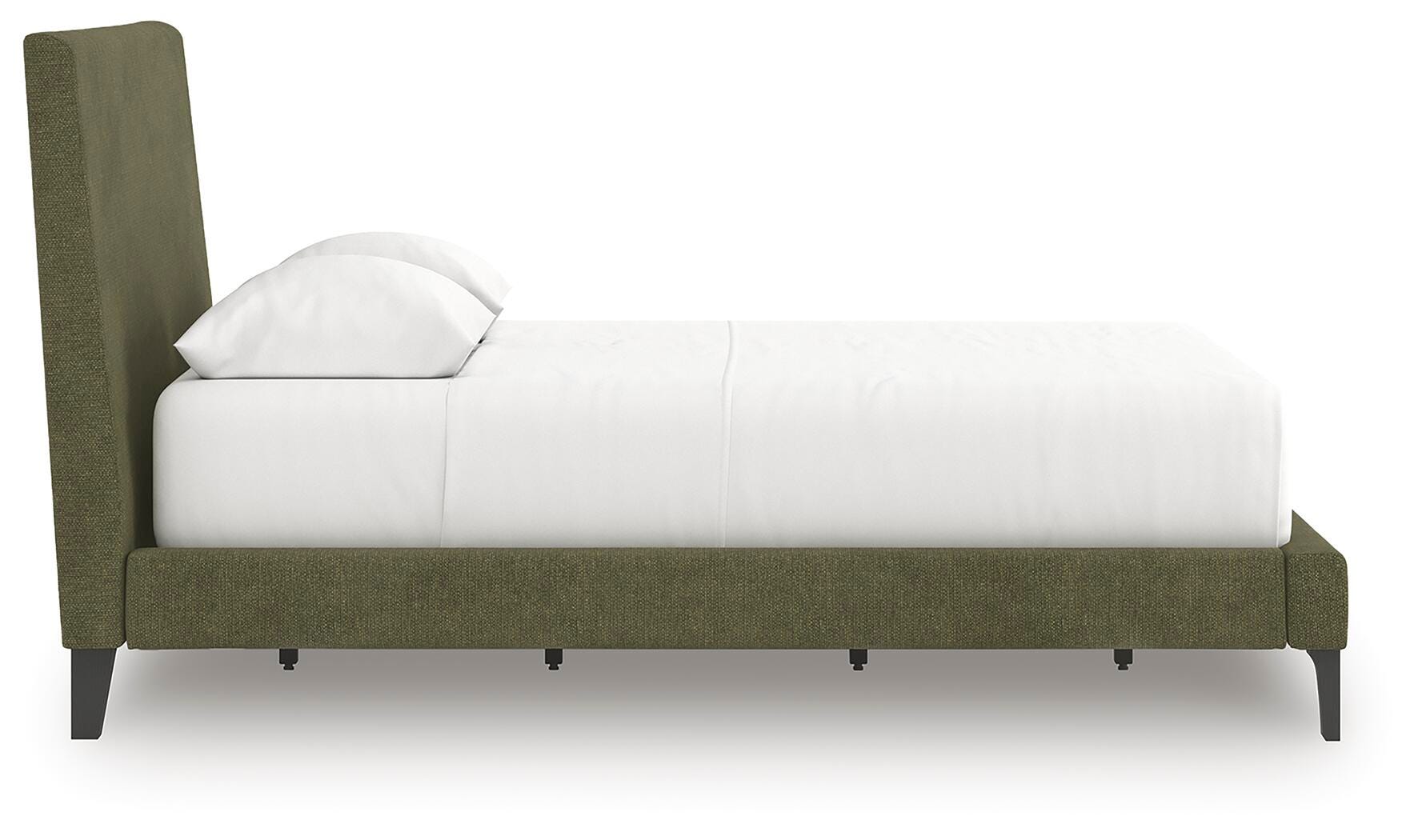 Zadilyn Full Upholstered Bed with Roll Slats - image 4