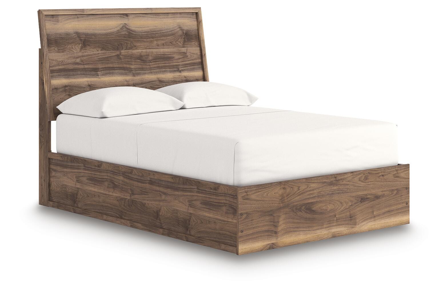 Zadilyn Full Panel Bed, Brown, large