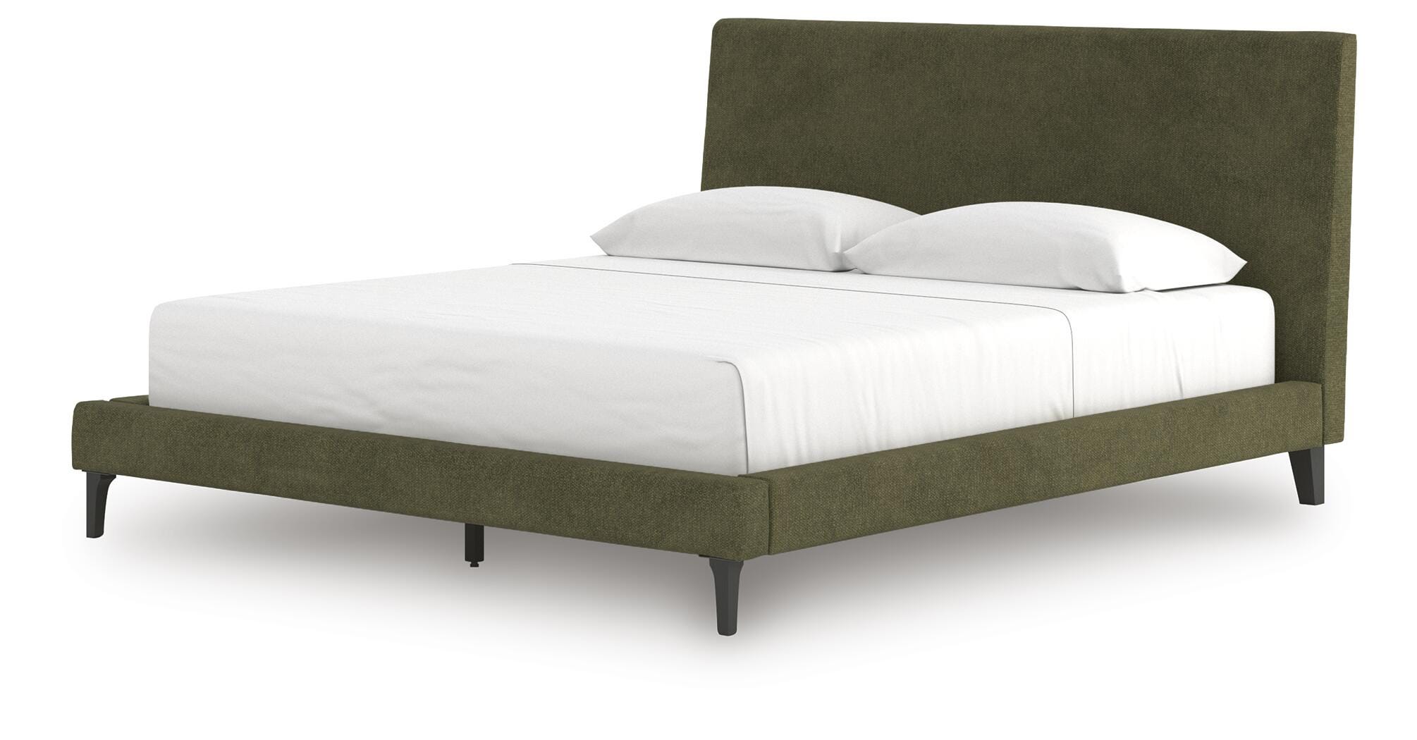 Zadilyn California King Upholstered Bed with Roll Slats - image 4