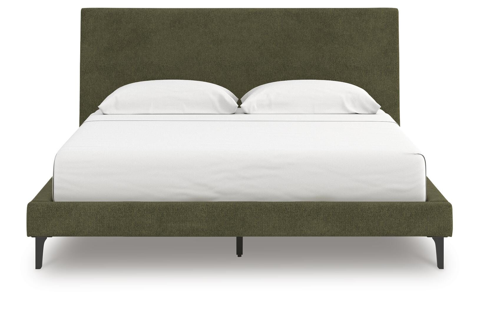 Zadilyn California King Upholstered Bed with Roll Slats - image 3