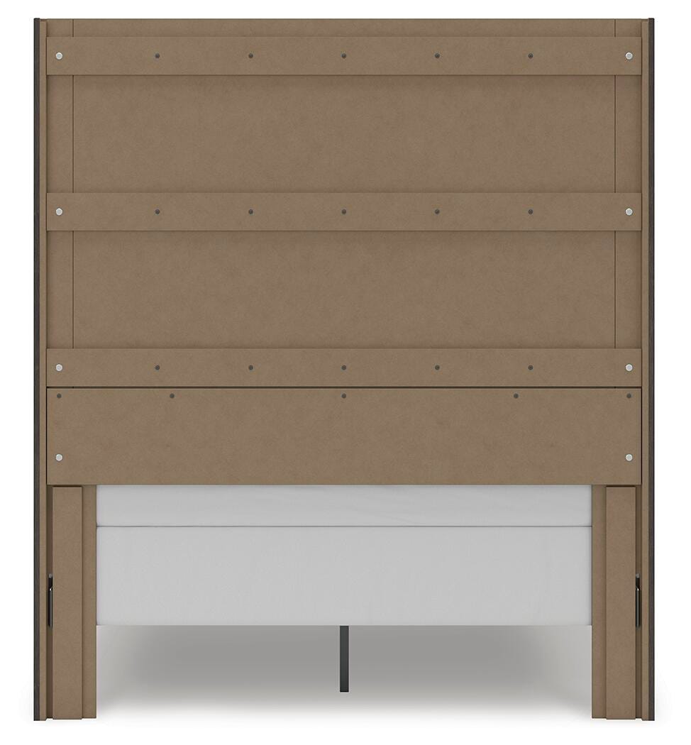 Cama de almacenamiento con panel Queen Parlayon - image 7