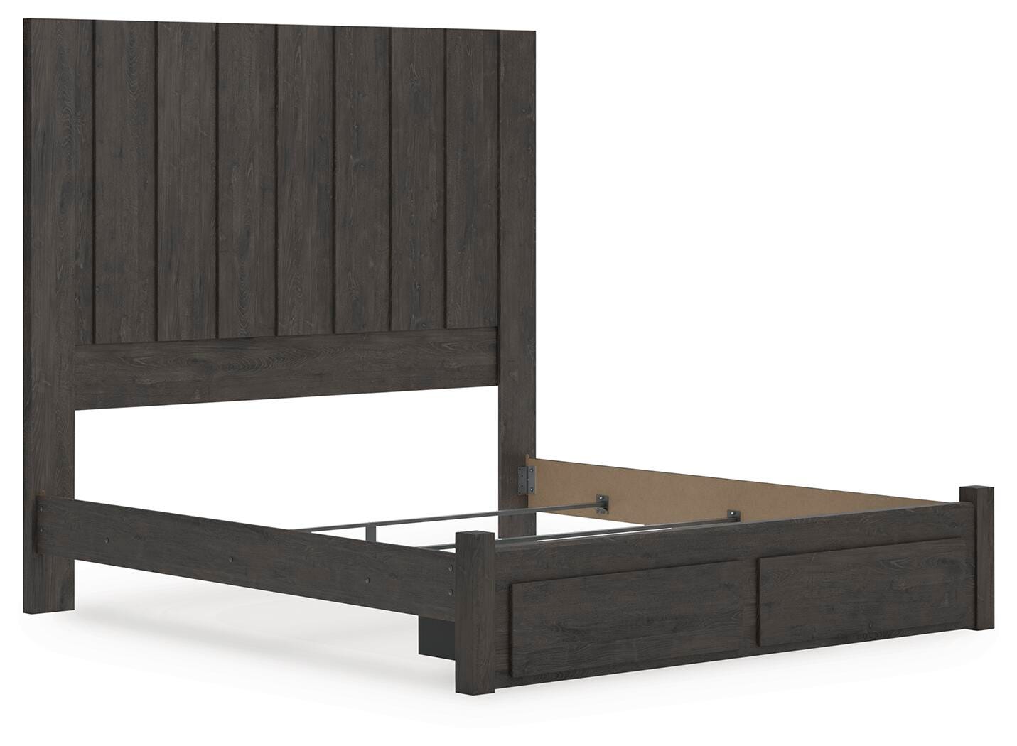 Cama de almacenamiento Parlayon King con paneles - image 3