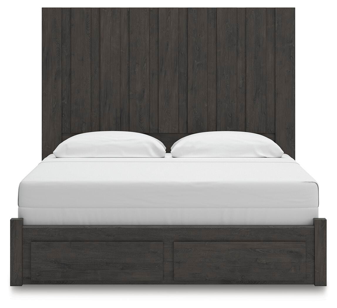 Cama de almacenamiento Parlayon King con paneles - image 6