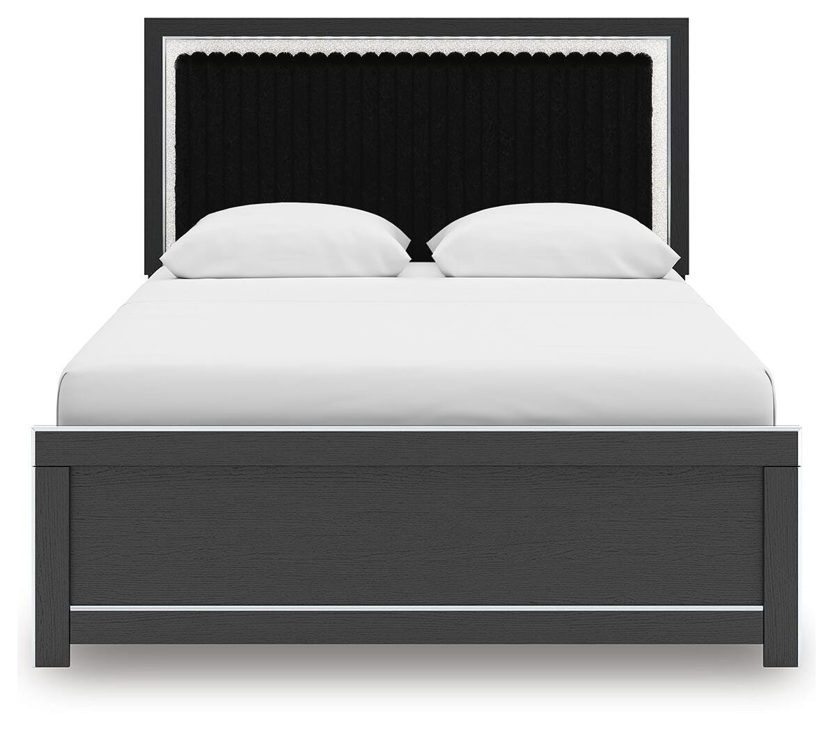 Birmonton Queen Upholstered Panel Platform Bed - image 6