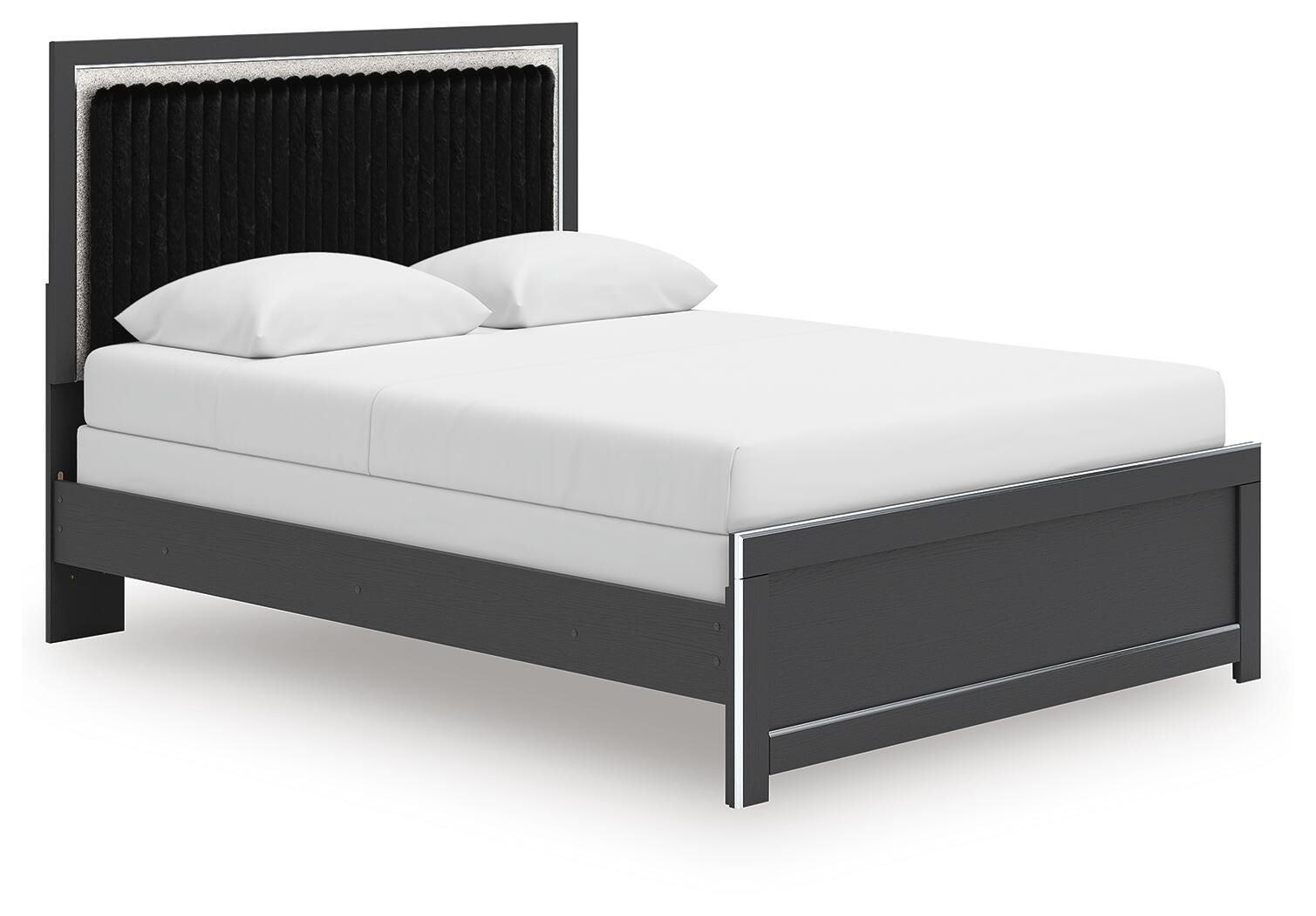 Birmonton Queen Upholstered Panel Bed - image 1