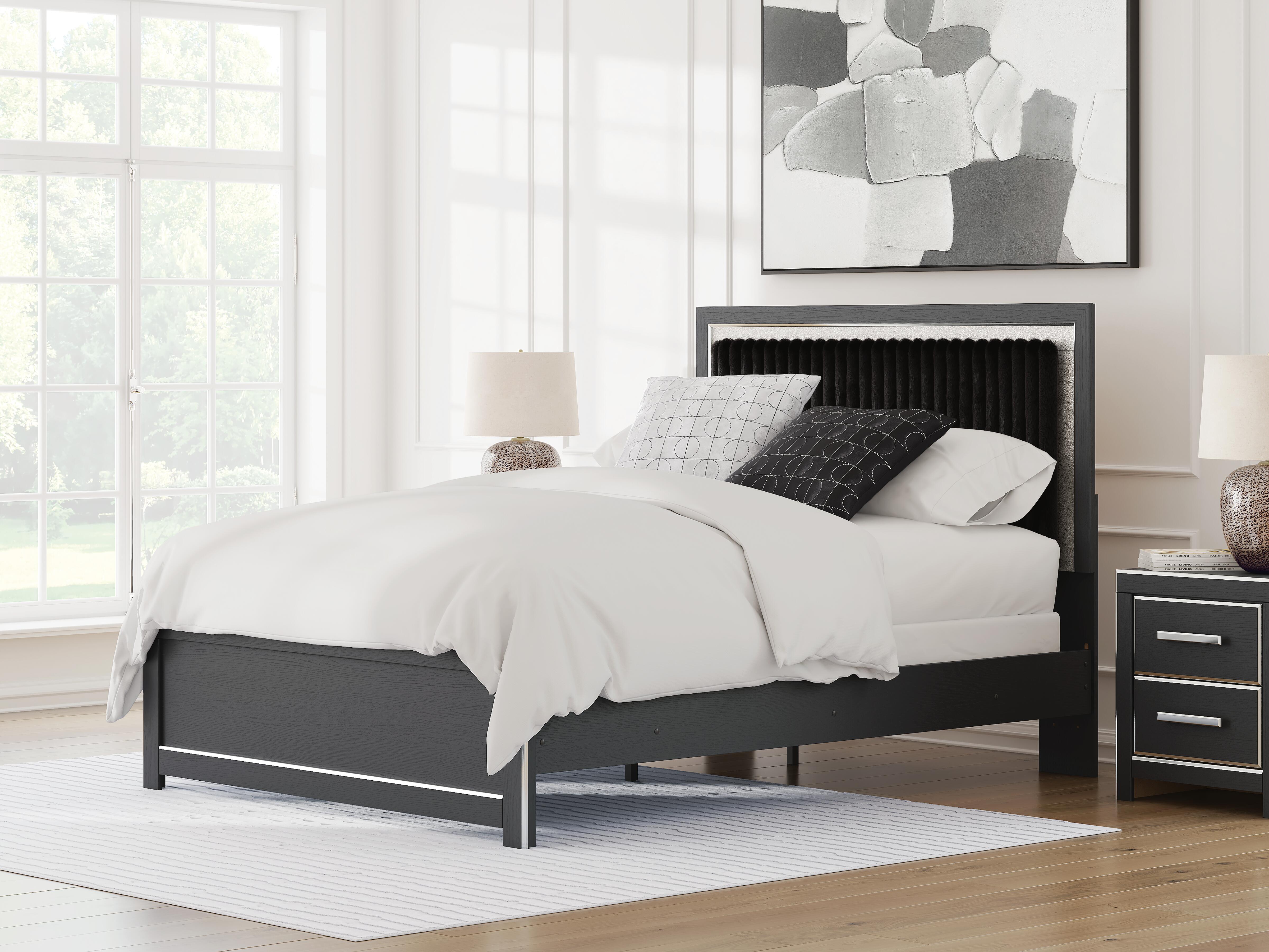Birmonton Queen Upholstered Panel Bed - image 2