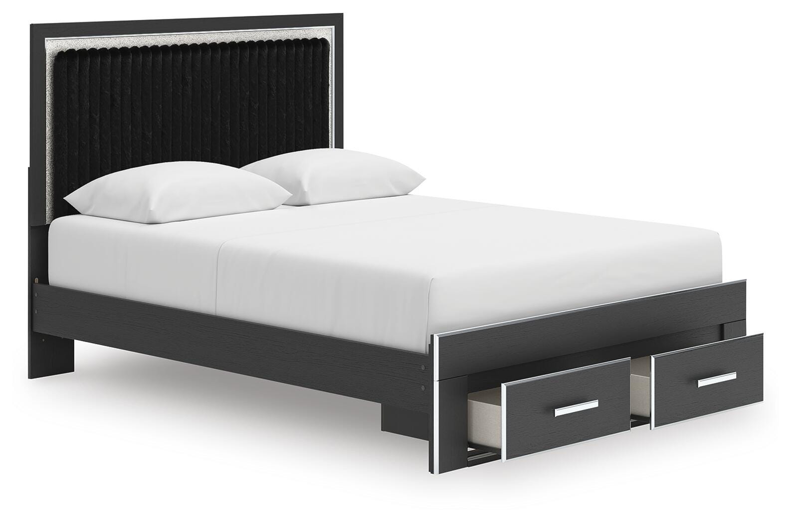 Birmonton Queen Upholstered Panel Platform Storage Bed - image 5