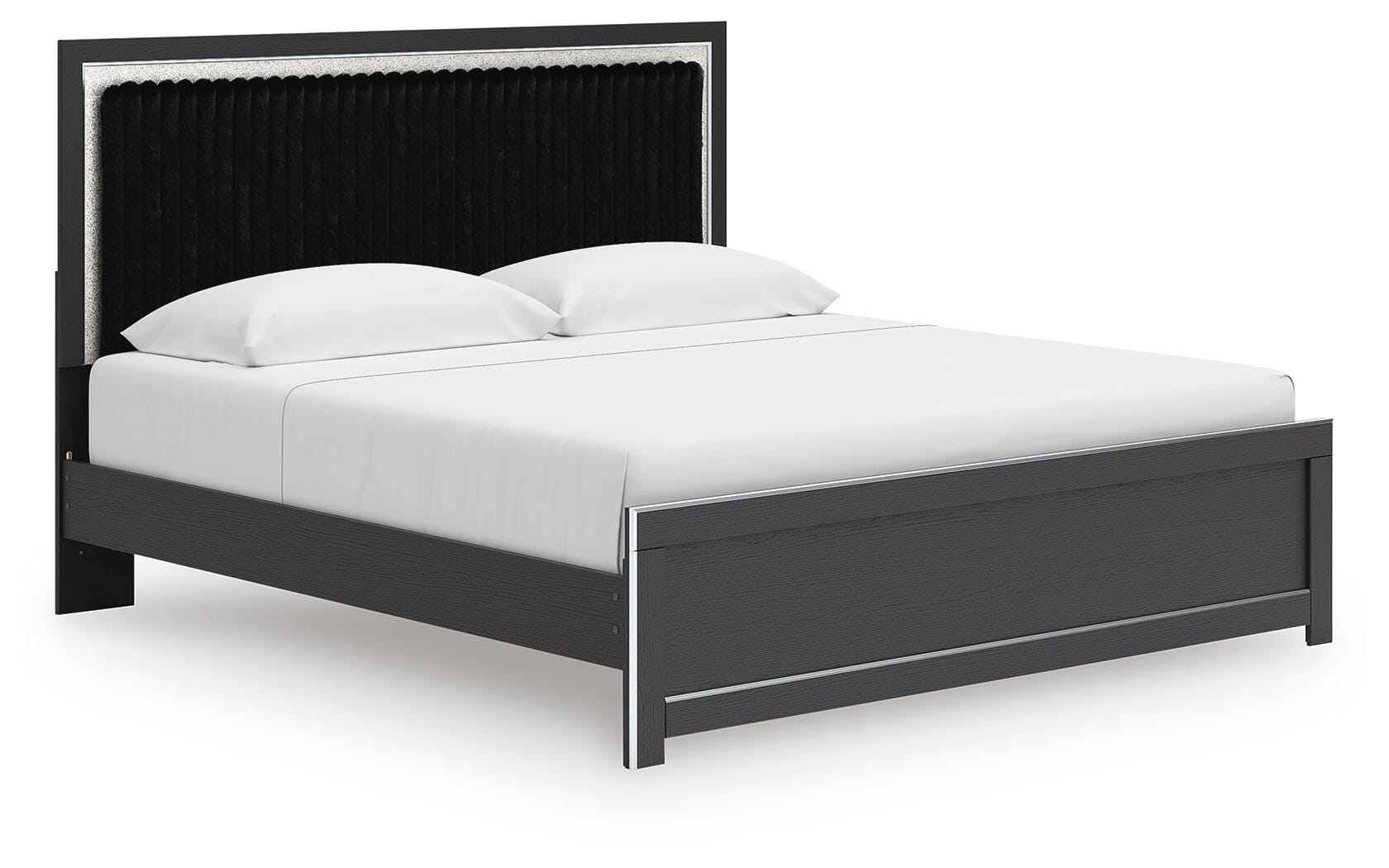 Cama de plataforma tapizada Birmonton King - image 1