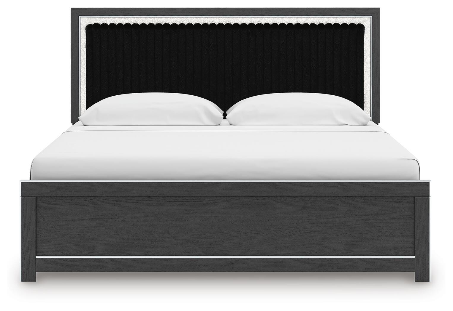 Cama de plataforma tapizada Birmonton King - image 6