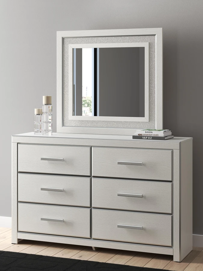 Birmonton Dresser and Mirror | Ashley Birmonton Dresser and Mirror | Ashley
