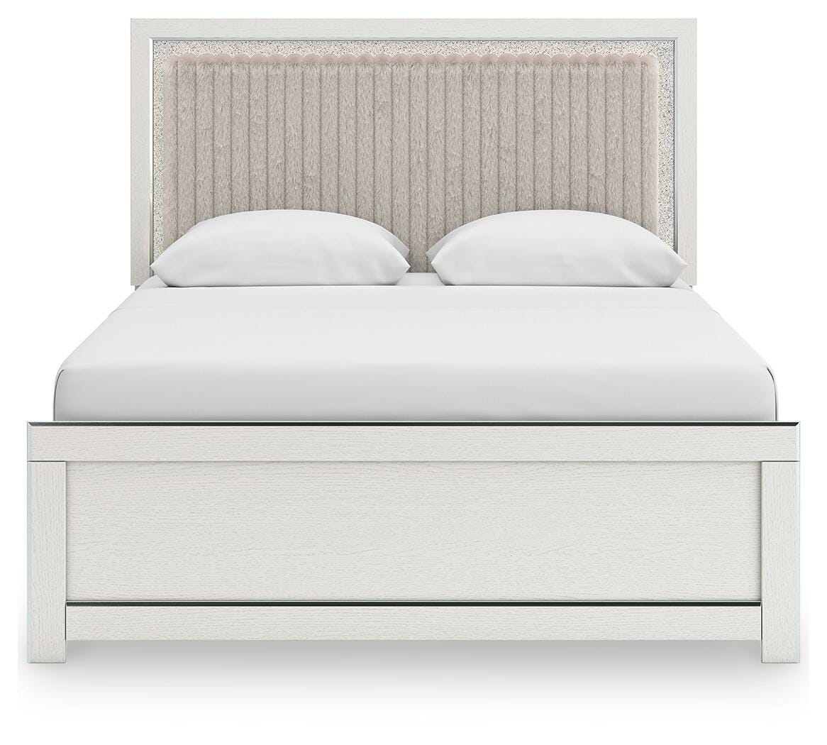 Birmonton Queen Upholstered Panel Platform Bed - image 5