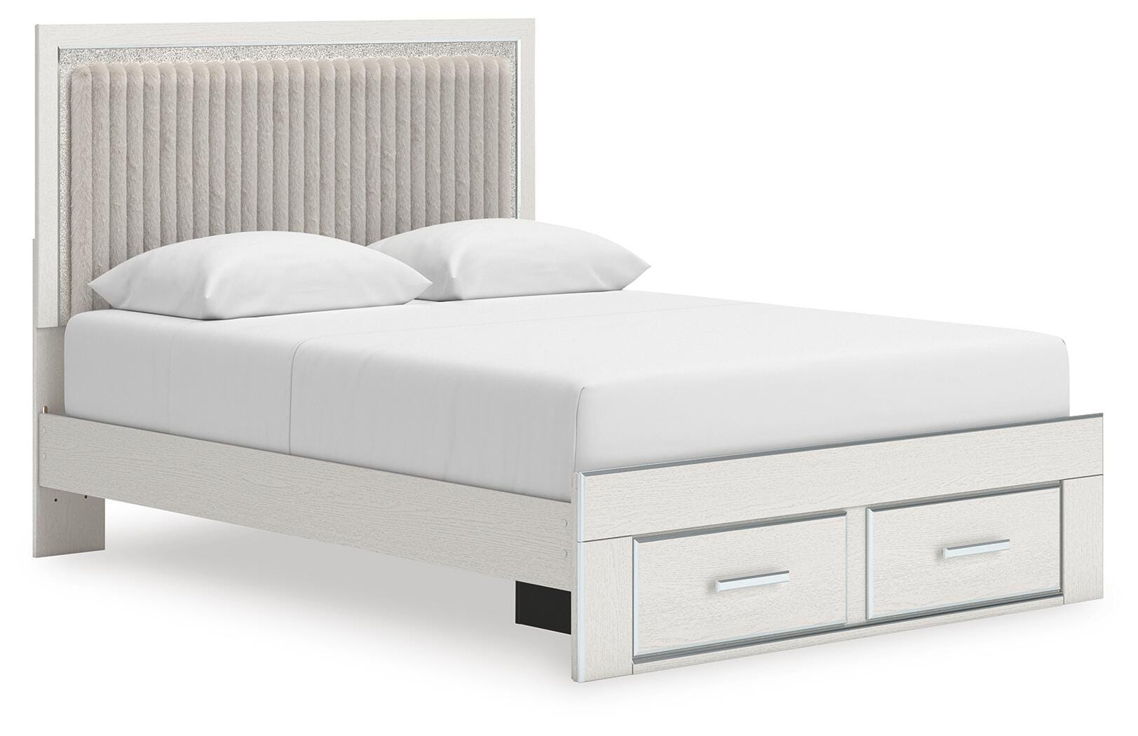 Birmonton Queen Upholstered Panel Platform Storage Bed - image 2