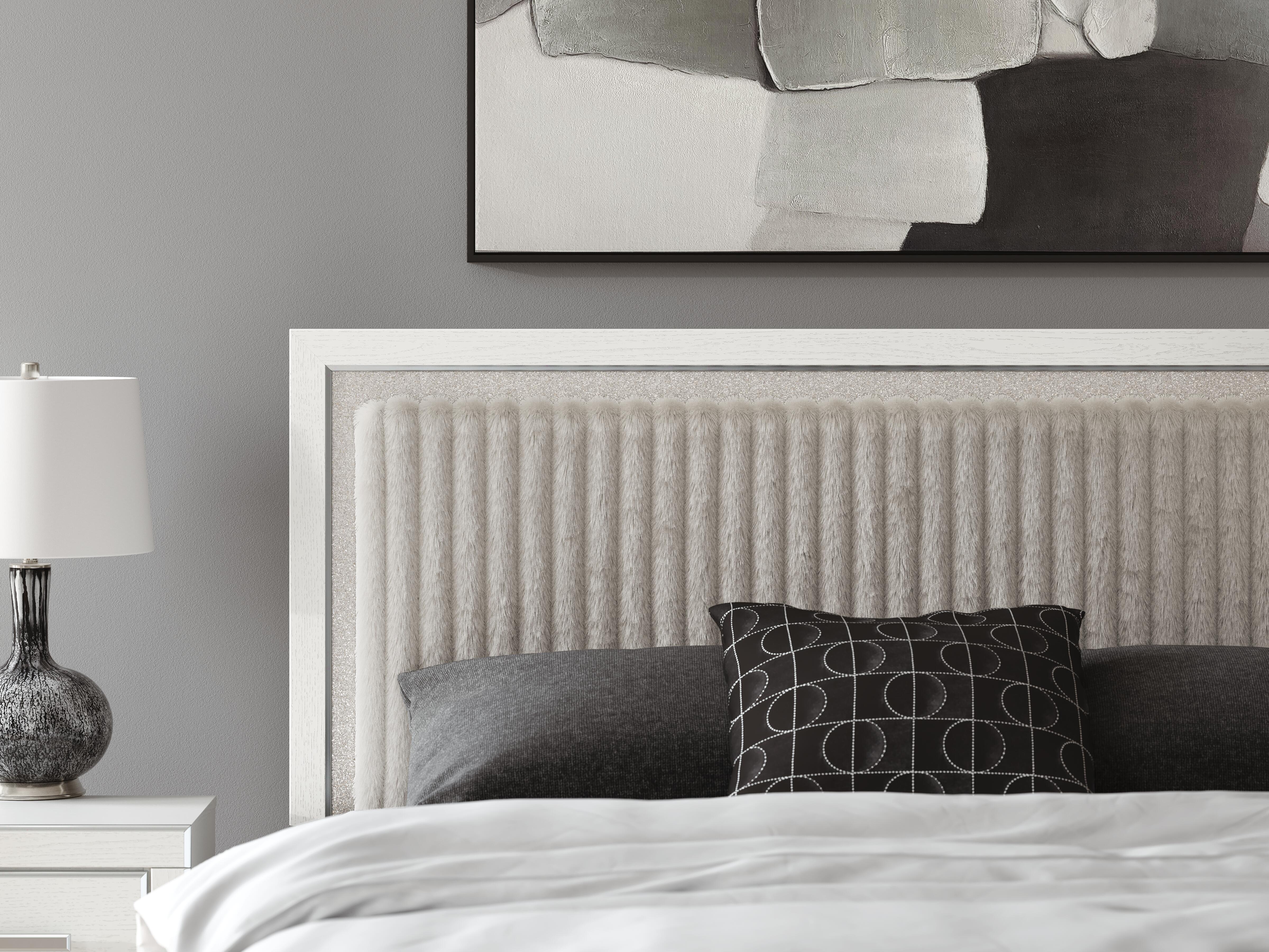 Birmonton King Upholstered Panel Bed - image 9