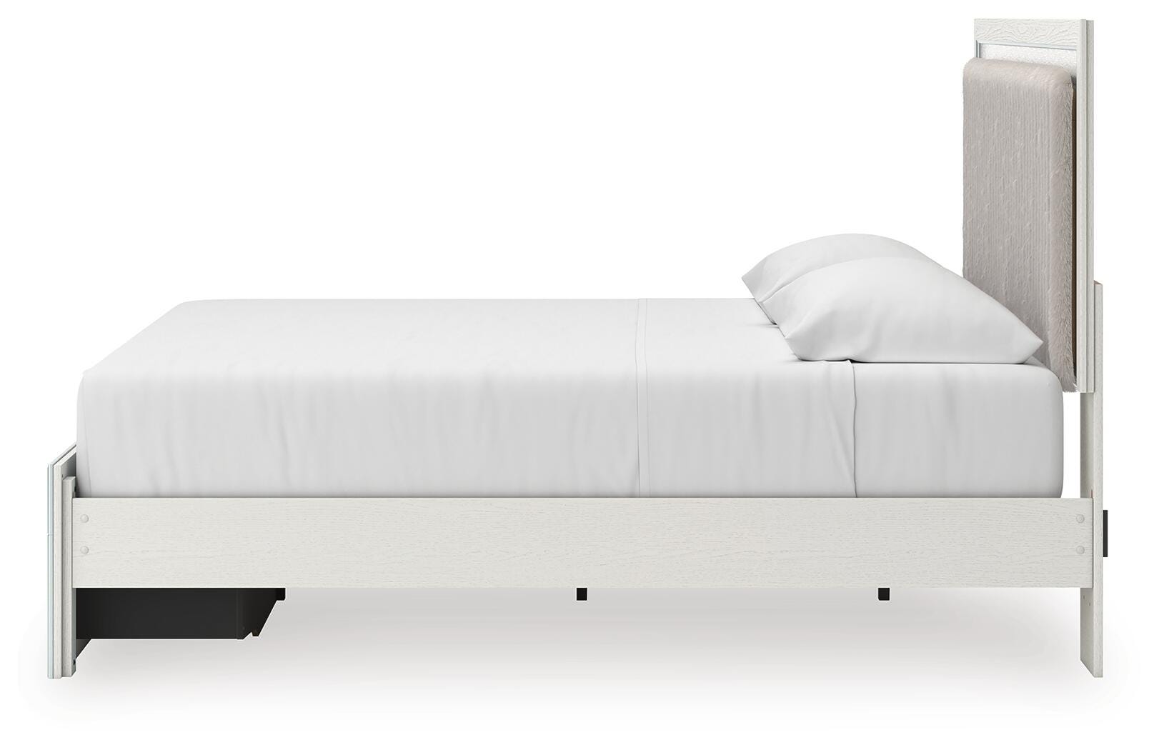 Birmonton King Upholstered Panel Platform Storage Bed - image 6