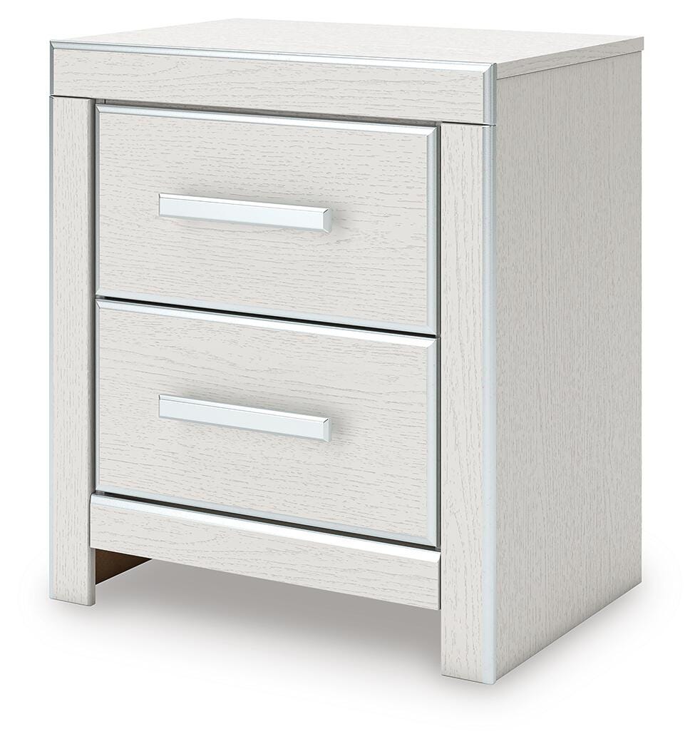 Cama Queen Birmonton con almacenaje, cómoda, espejo y mesita de noche - image 15