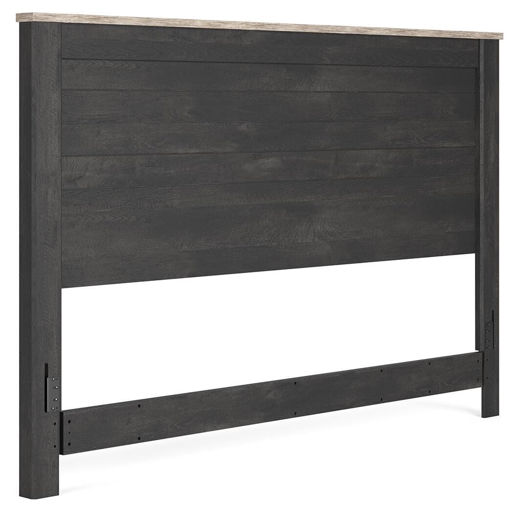 Nanforth King/California King Panel Headboard, Graphite, large