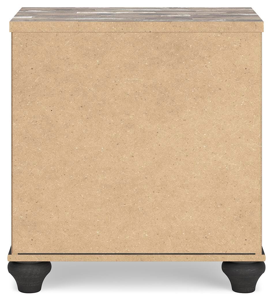 Nanforth Nightstand, Two-tone, large