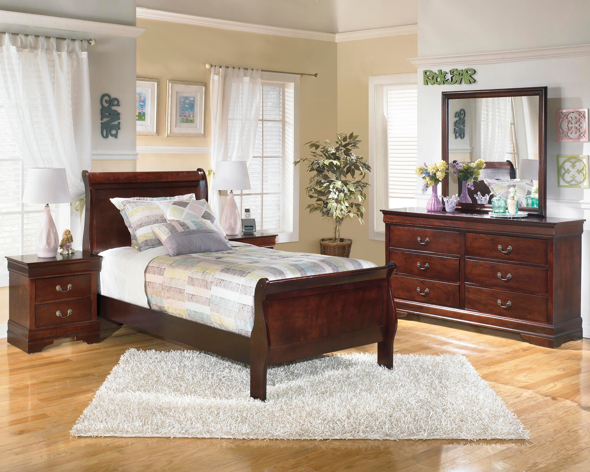 Alisdair Twin Sleigh Bed - image 5