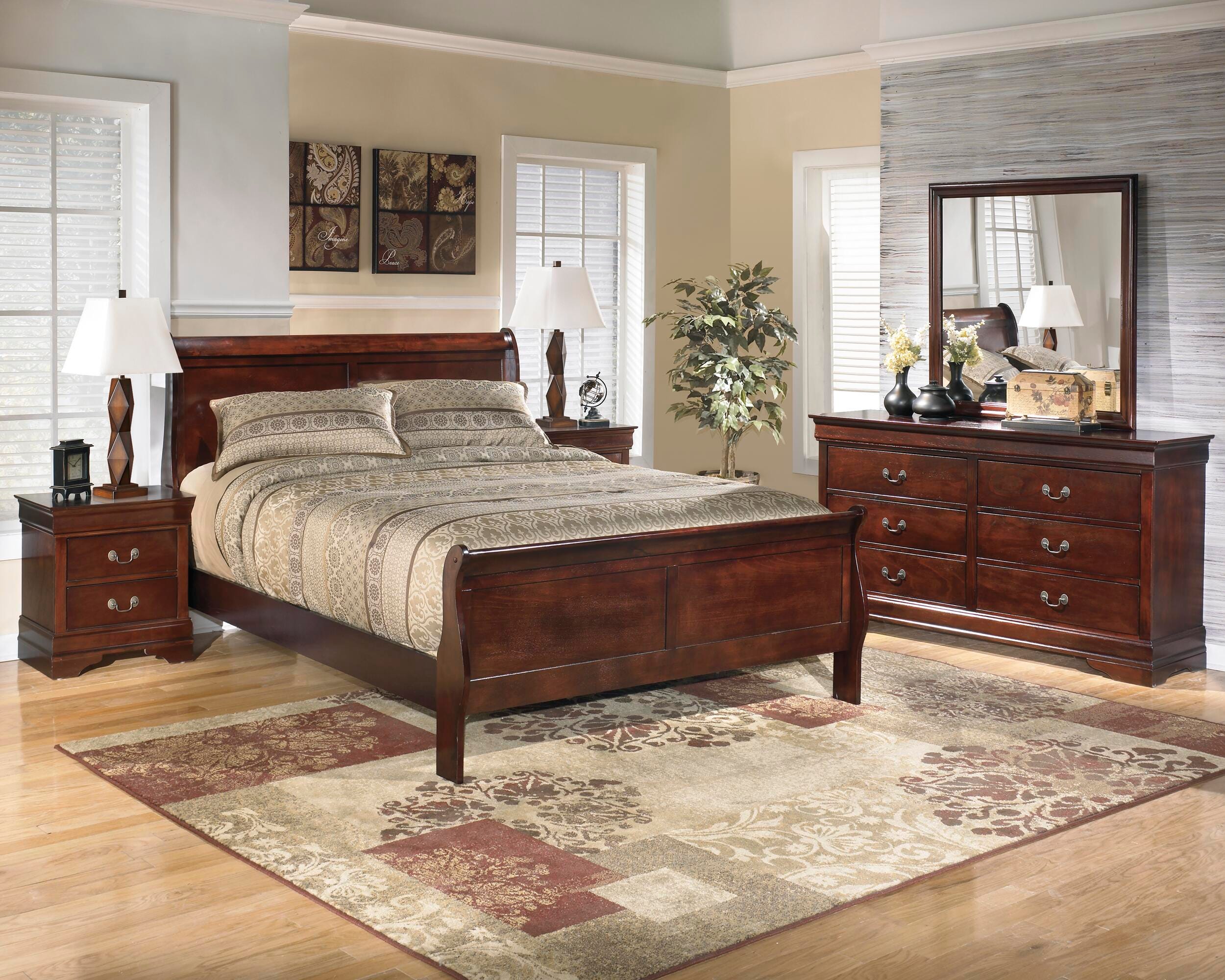 Alisdair Queen Sleigh Bed, Dresser, Mirror, and Nightstand - image 1