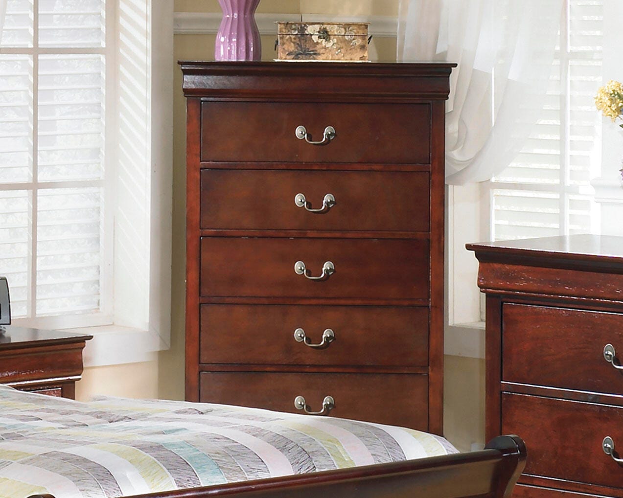 Alisdair King Sleigh Bed, Dresser, Mirror, Chest and 2 Nightstands - image 18