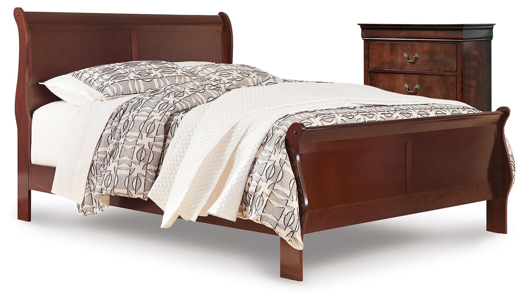Cama y cajonera Alisdair Queen Sleigh