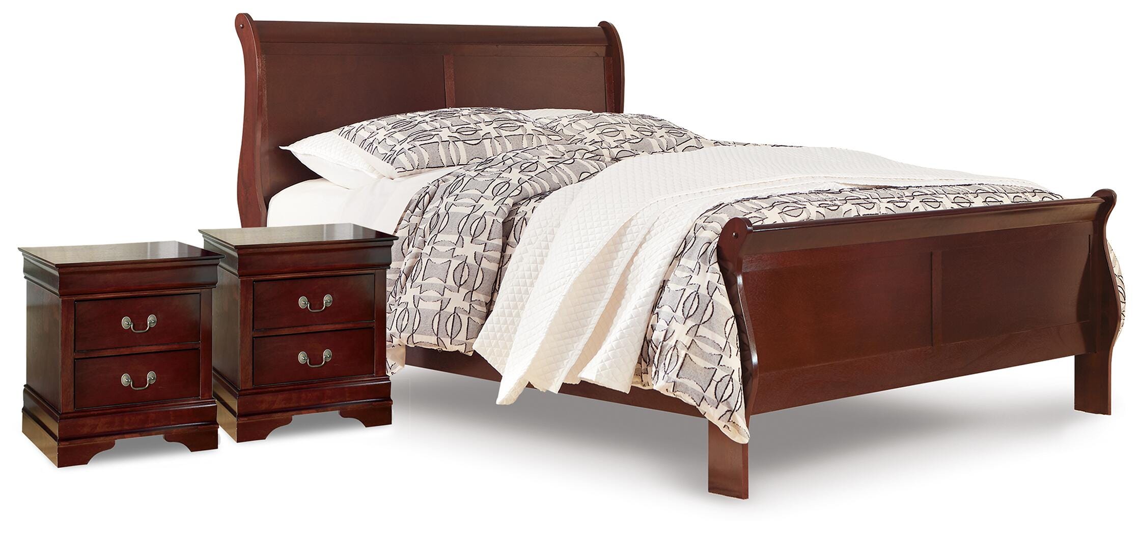 Alisdair Queen Sleigh Bed and 2 Nightstands - image 1