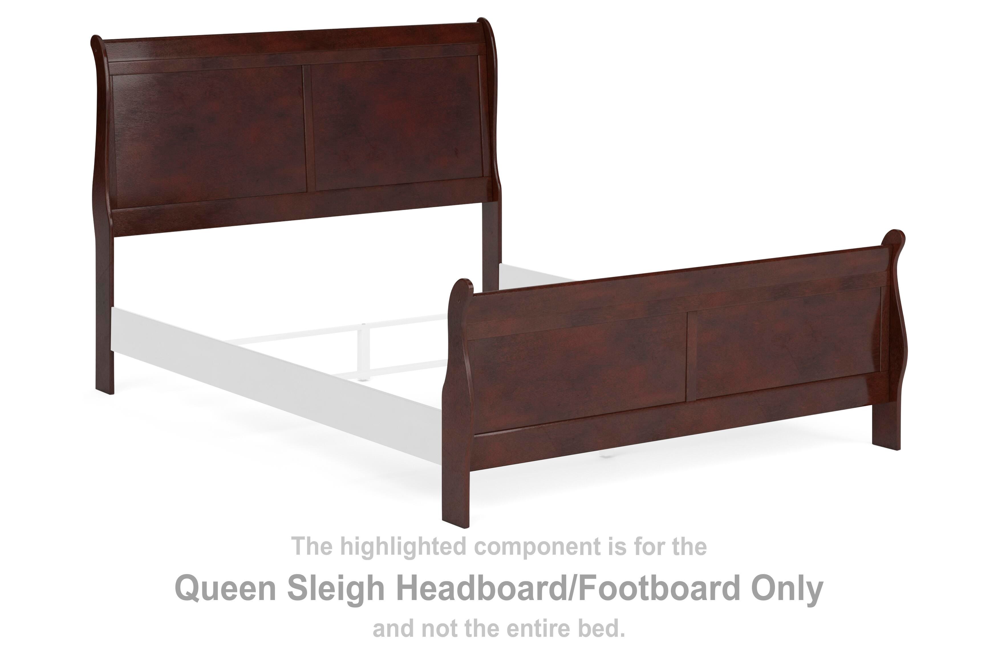 Alisdair Queen Sleigh Headboard/Footboard, , large
