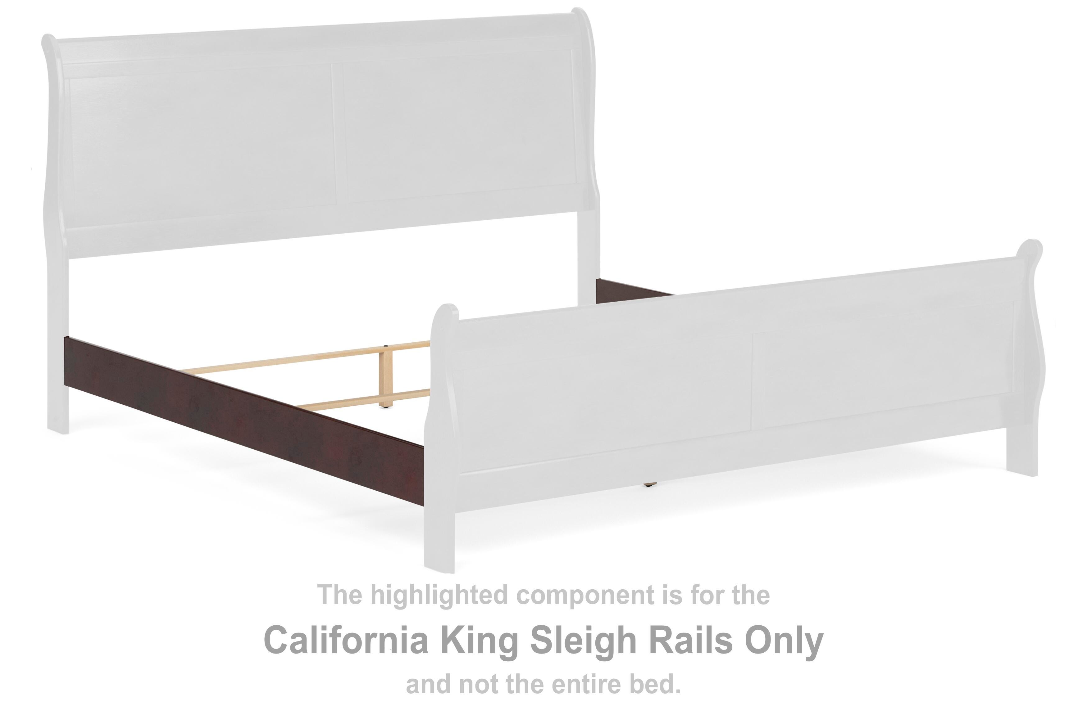 Alisdair California King Sleigh Rails, , large